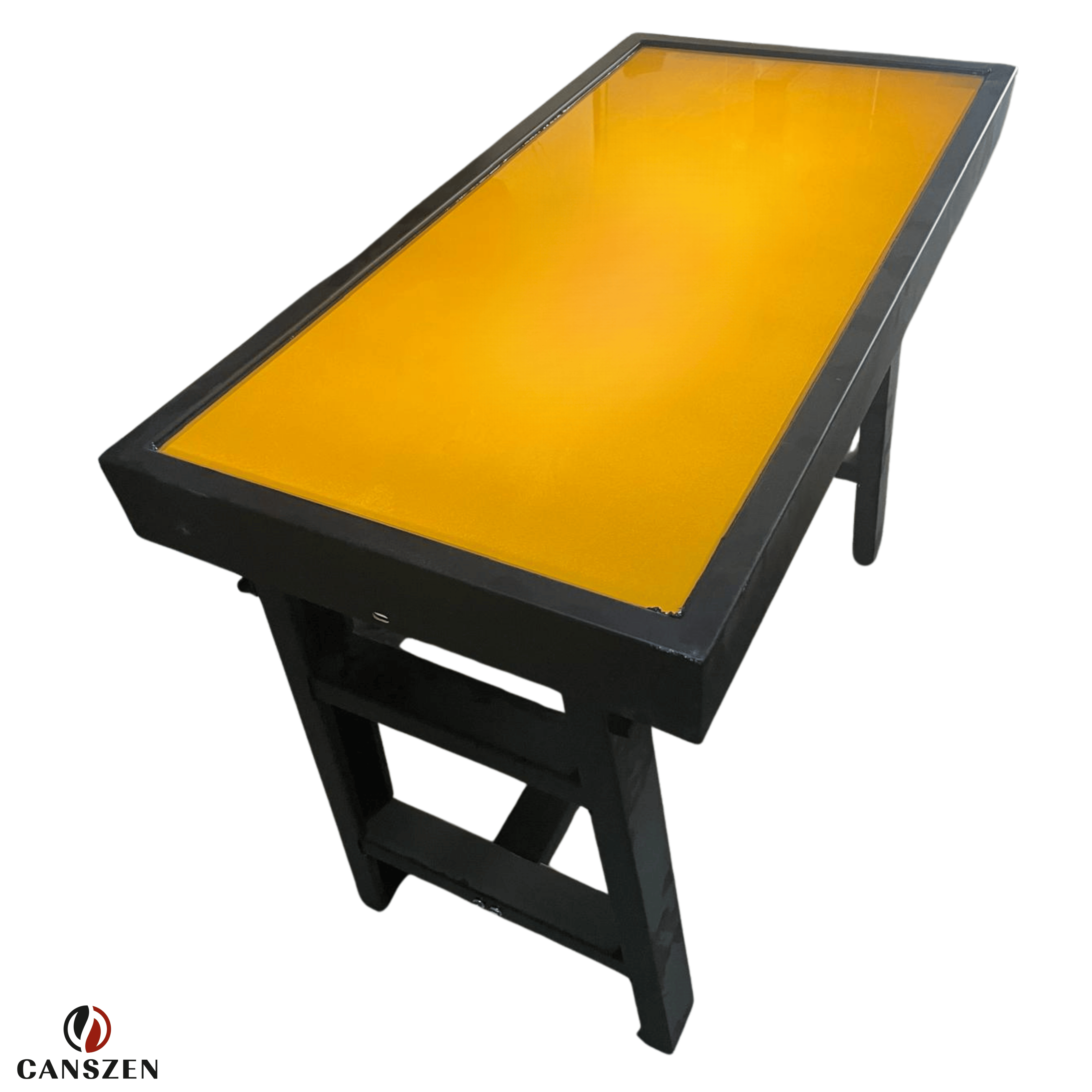 Calivon Modern Led Işıklı Kare Masa | Bar, Kafe ve Etkinlikler İçin Özel Tasarım - 60x120 cm