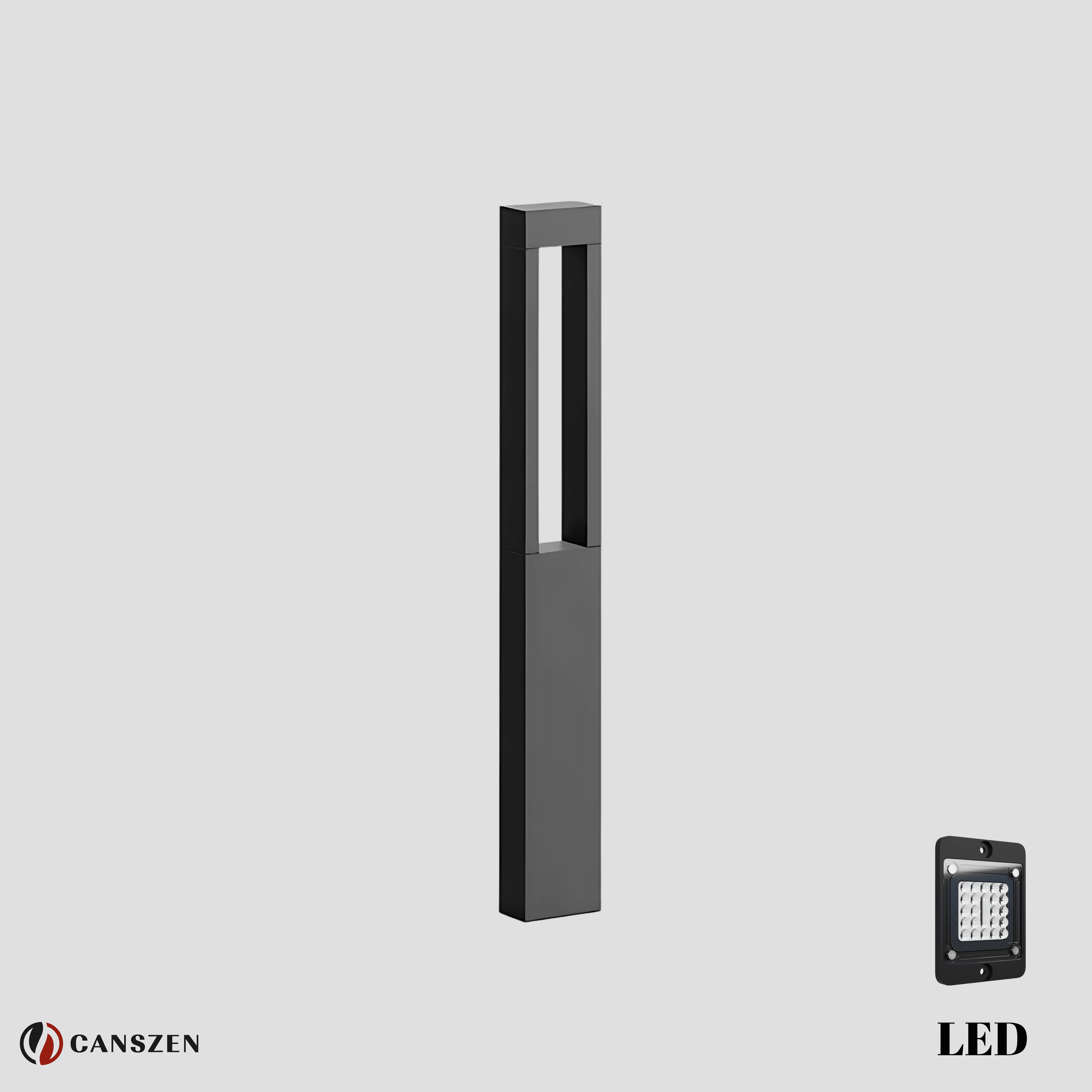 Luwa LED'li Alüminyum Peyzaj Bahçe Aydınlatması | Bollard Aydınlatma