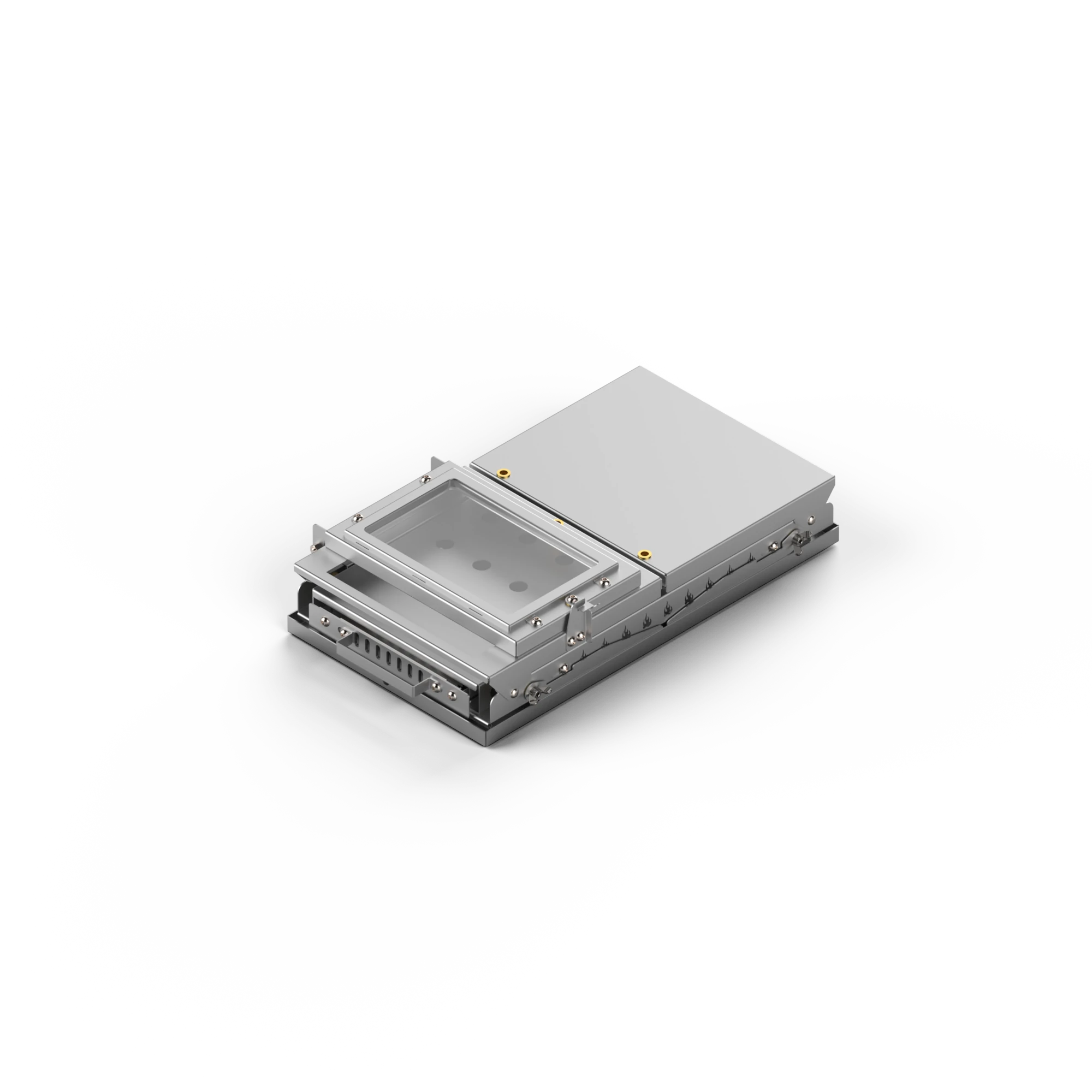 ZENRON Mangal Izgaralı Katlanır  Kamp Sobası | Camlı Portatif Çadır Sobası  - İNOX