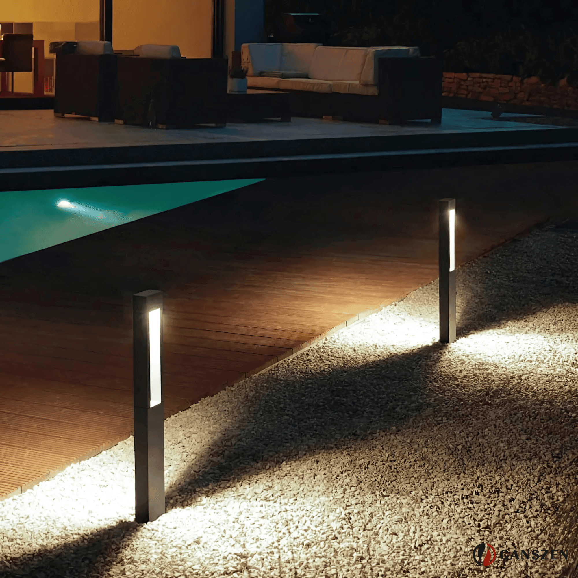 Luwa LED'li Alüminyum Peyzaj Bahçe Aydınlatması | Bollard Aydınlatma