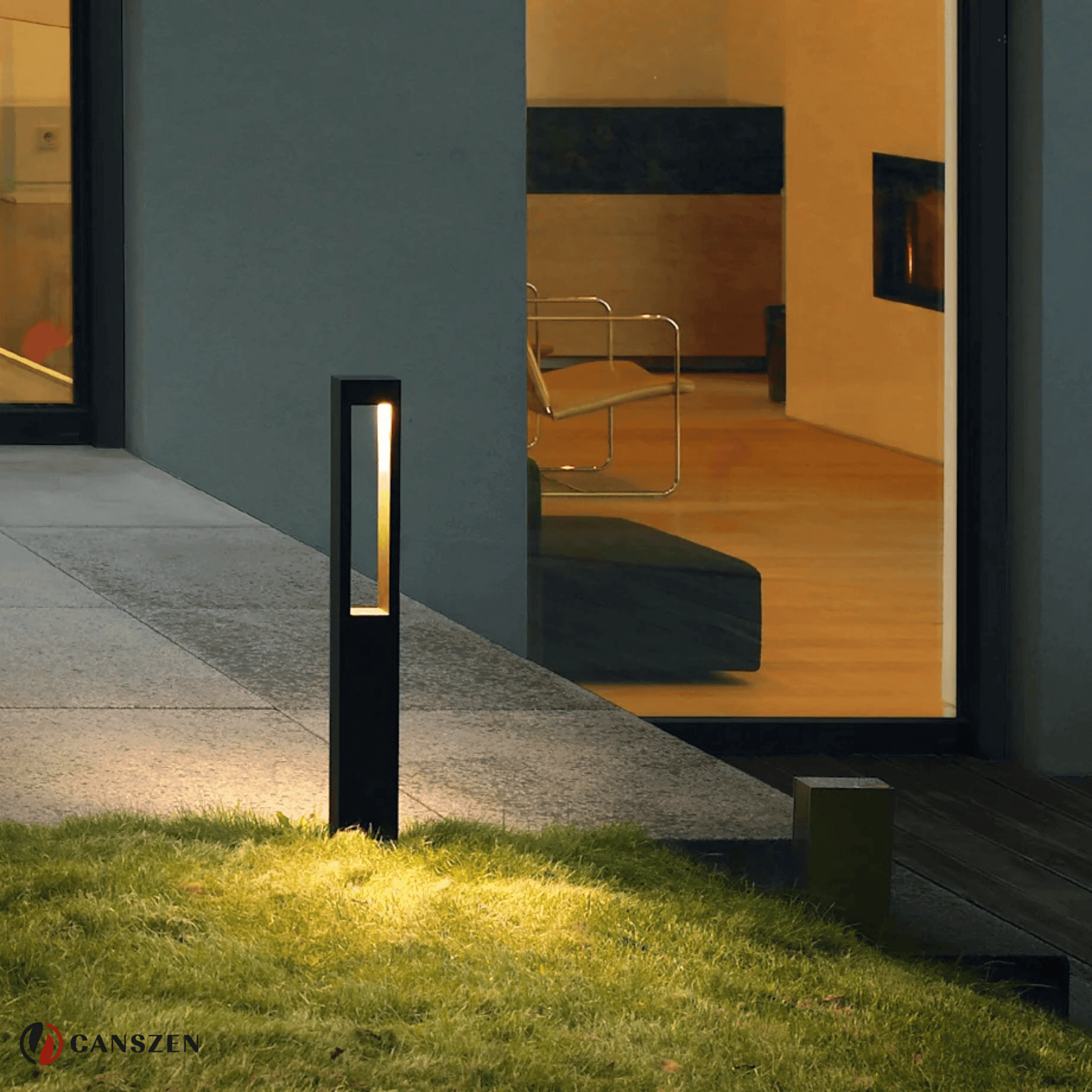 Luwa LED'li Alüminyum Peyzaj Bahçe Aydınlatması | Bollard Aydınlatma