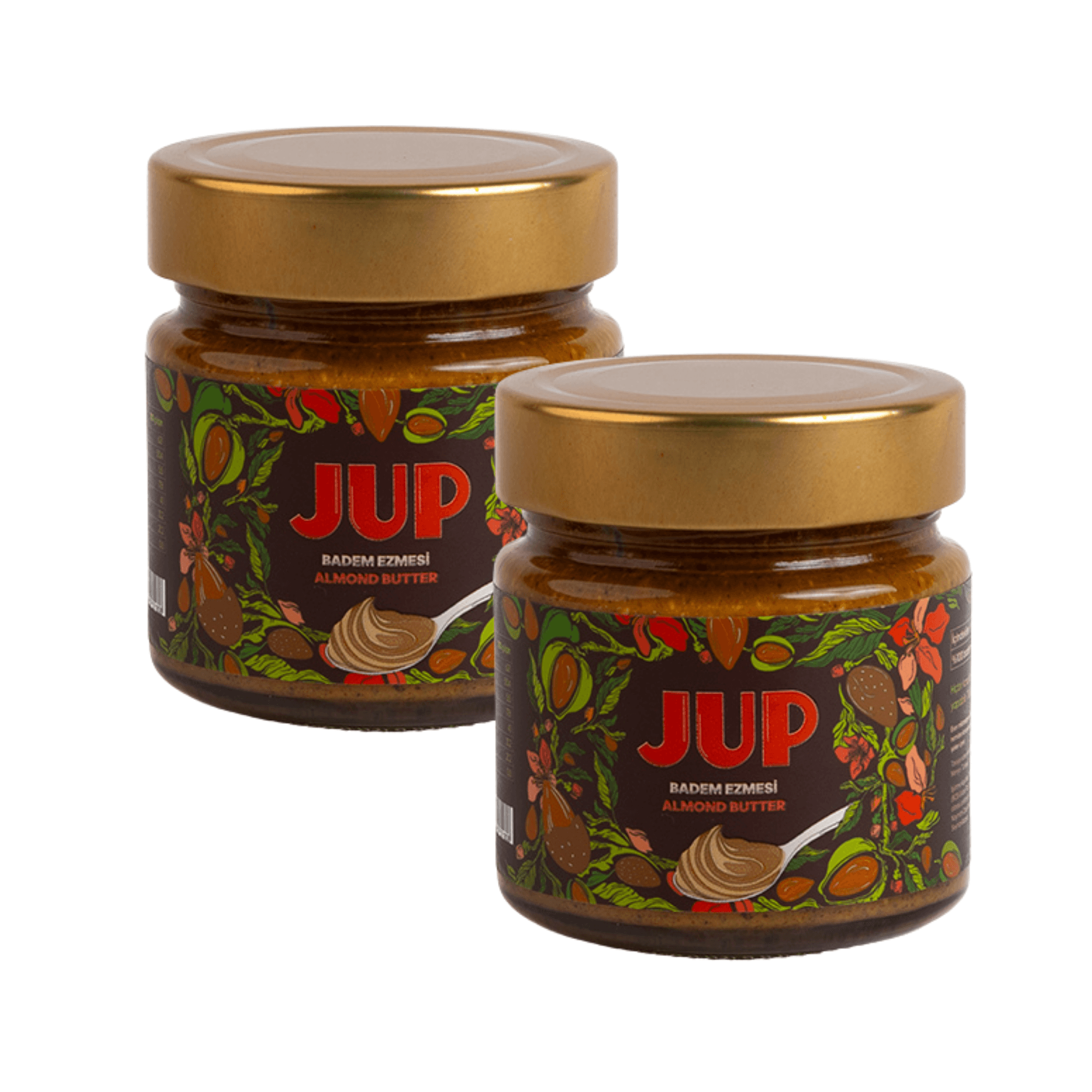 %100 Badem Ezmesi - 2'li Paket 2x200 gr