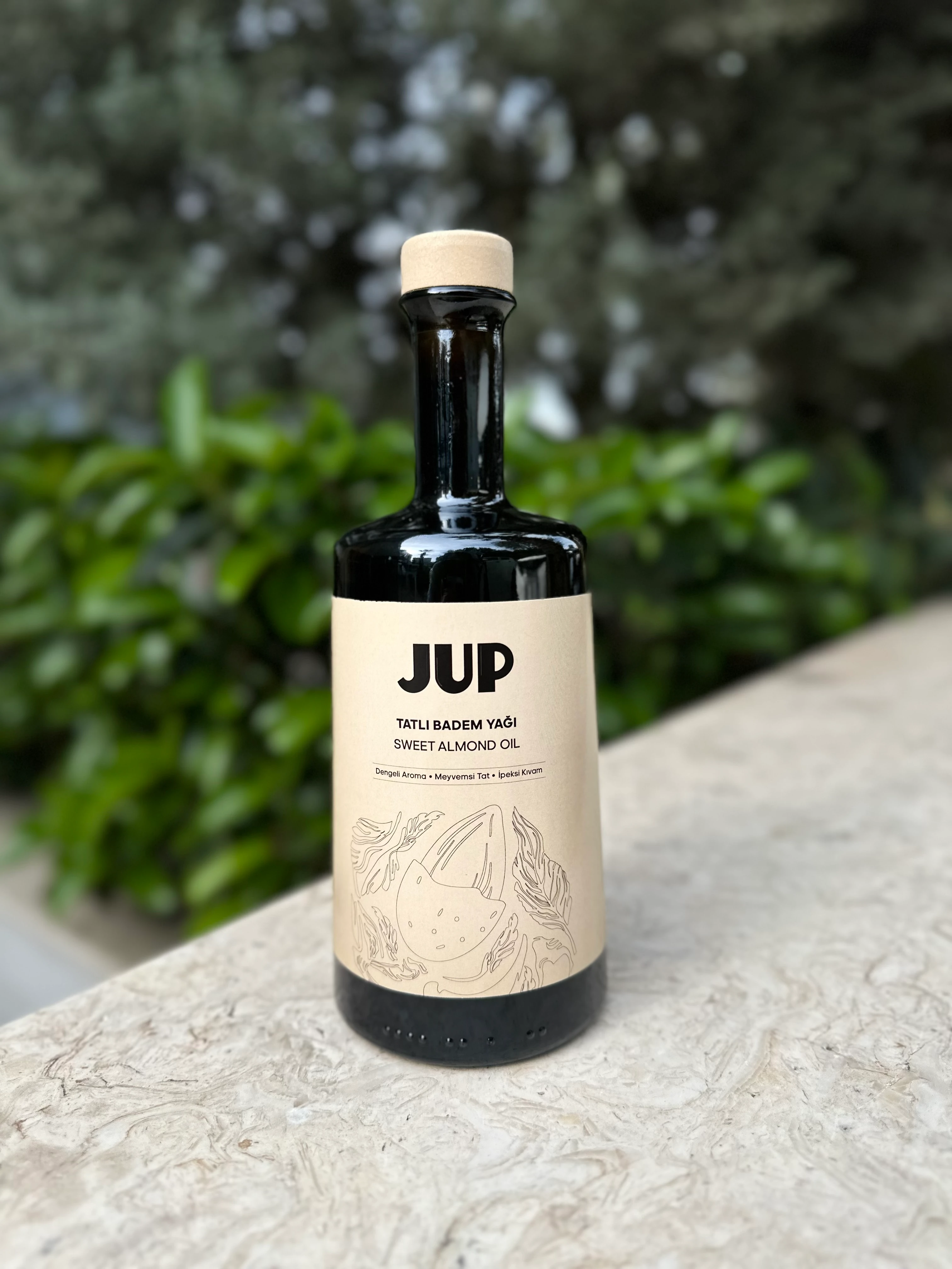 Soğuk Sıkım %100 Saf Tatlı Badem Yağı - 500 ml - Yemeklik 