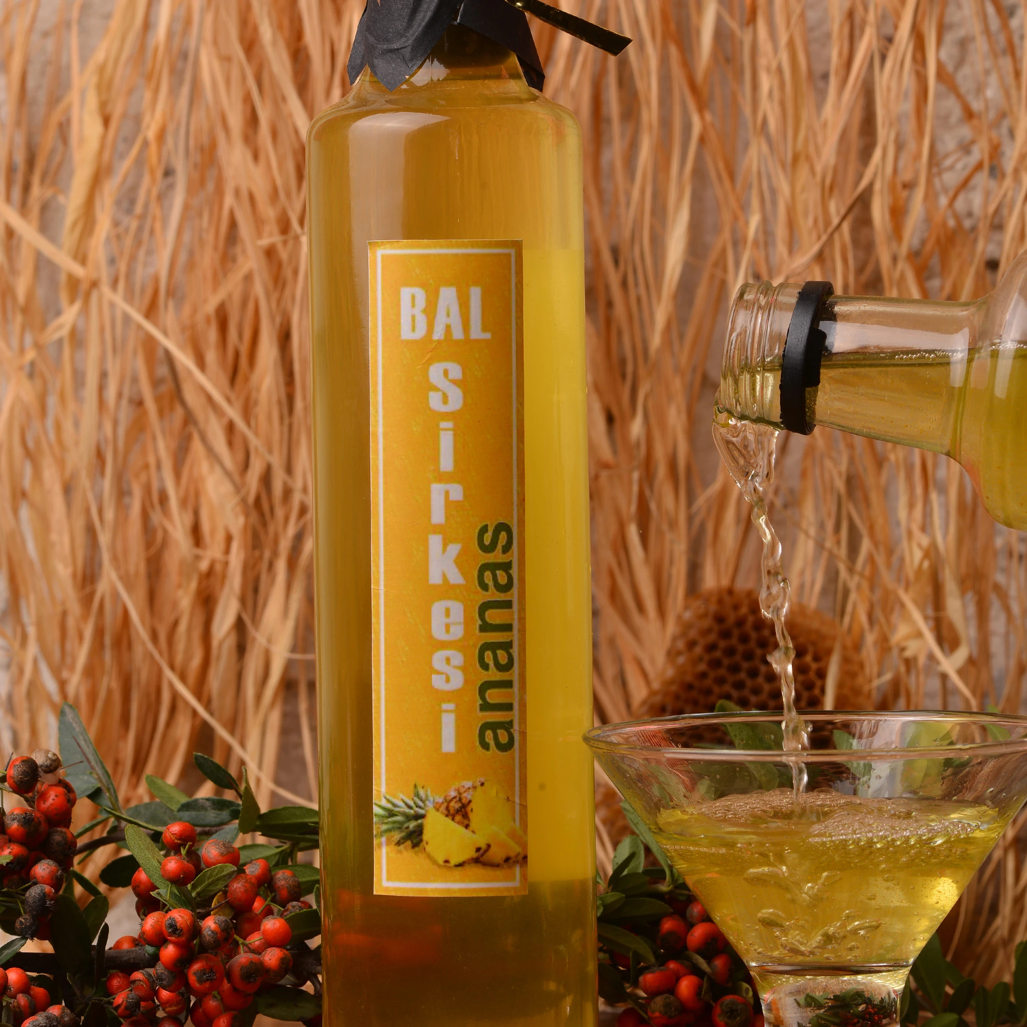 Ballı Ananas Sirkesi 500 g