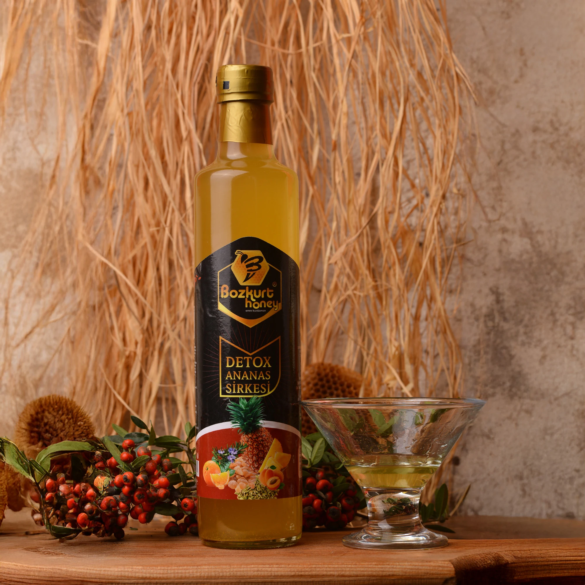 Katkısız Detox Ananas Sirkesi 500 g