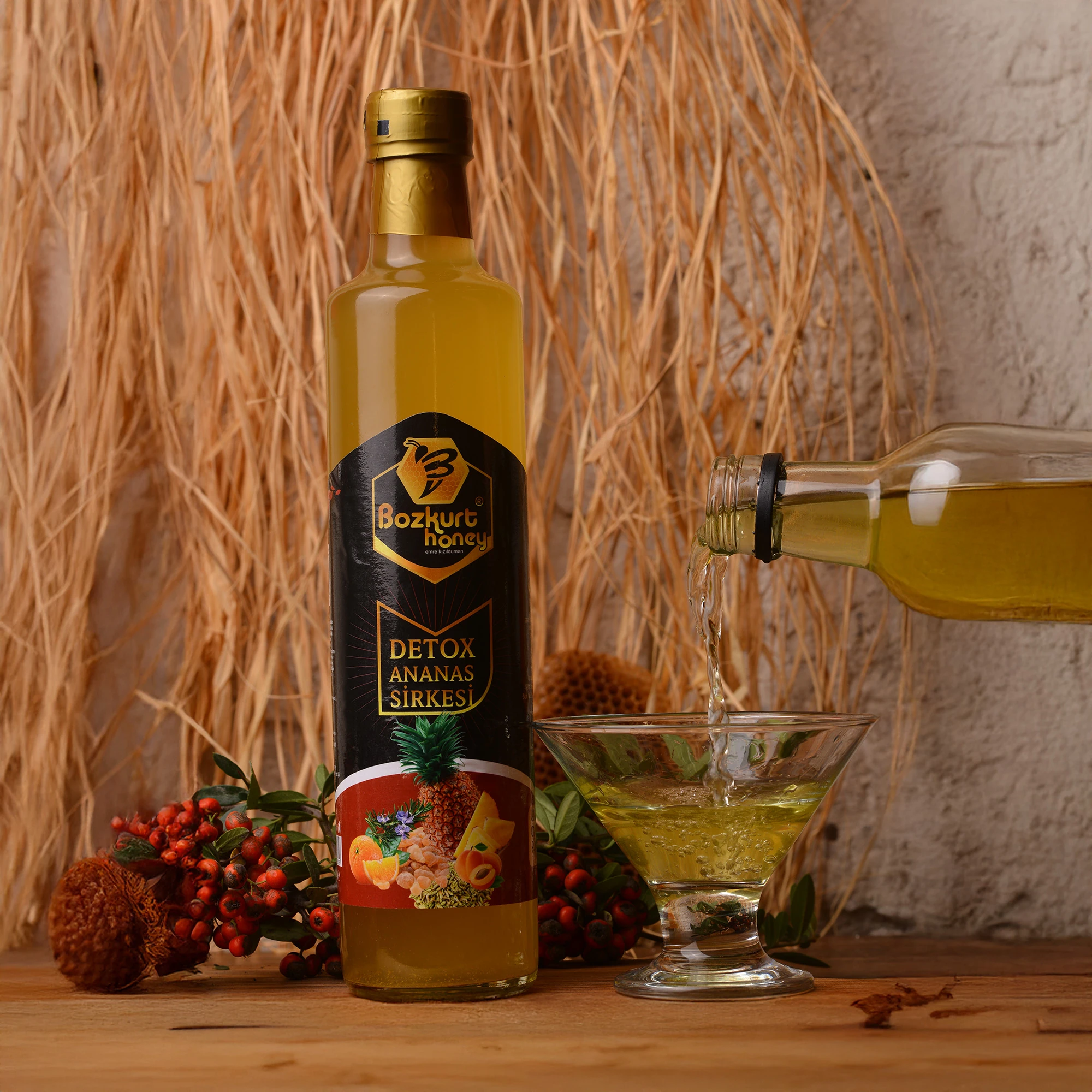 Katkısız Detox Ananas Sirkesi 500 g