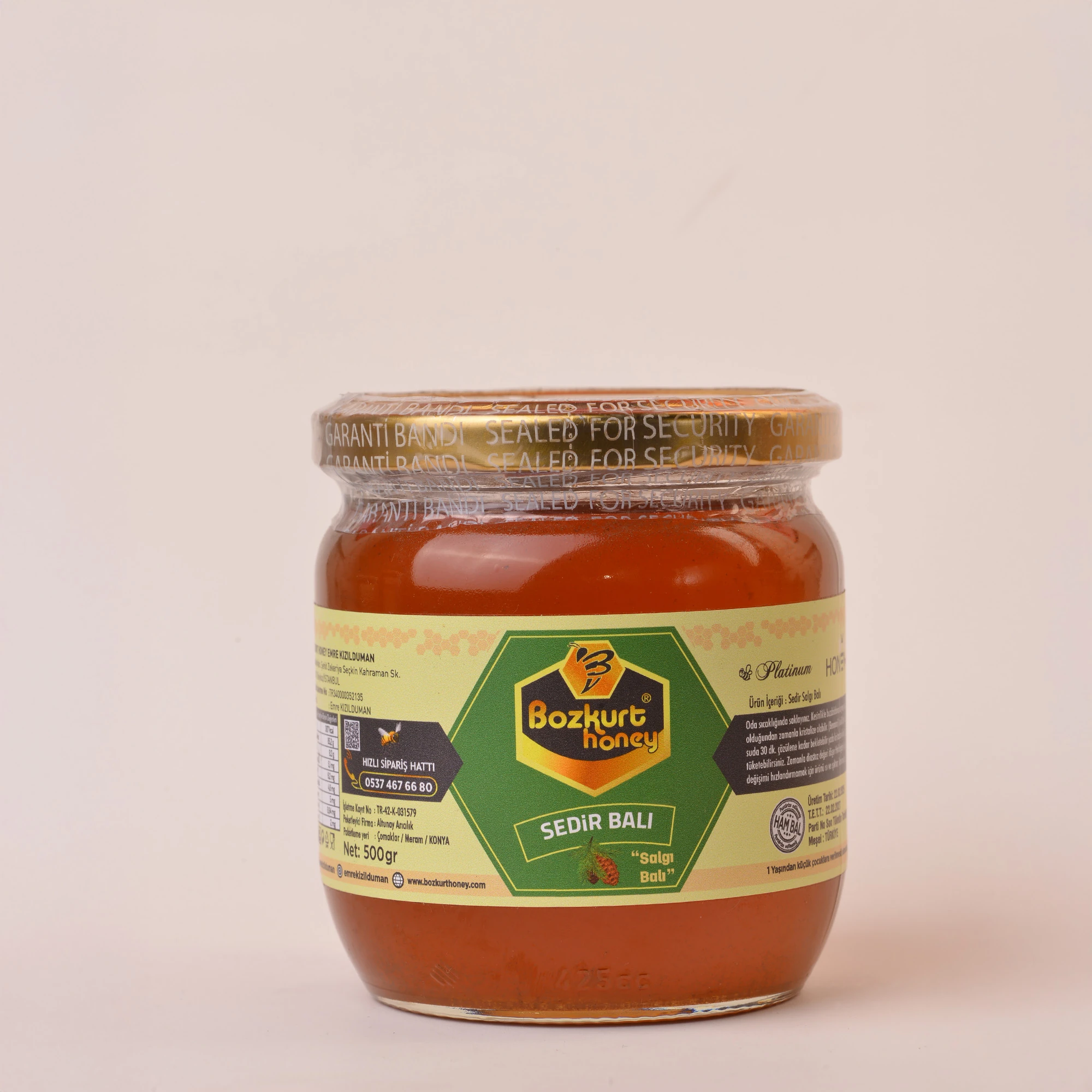 Ham Sedir Balı 500 g