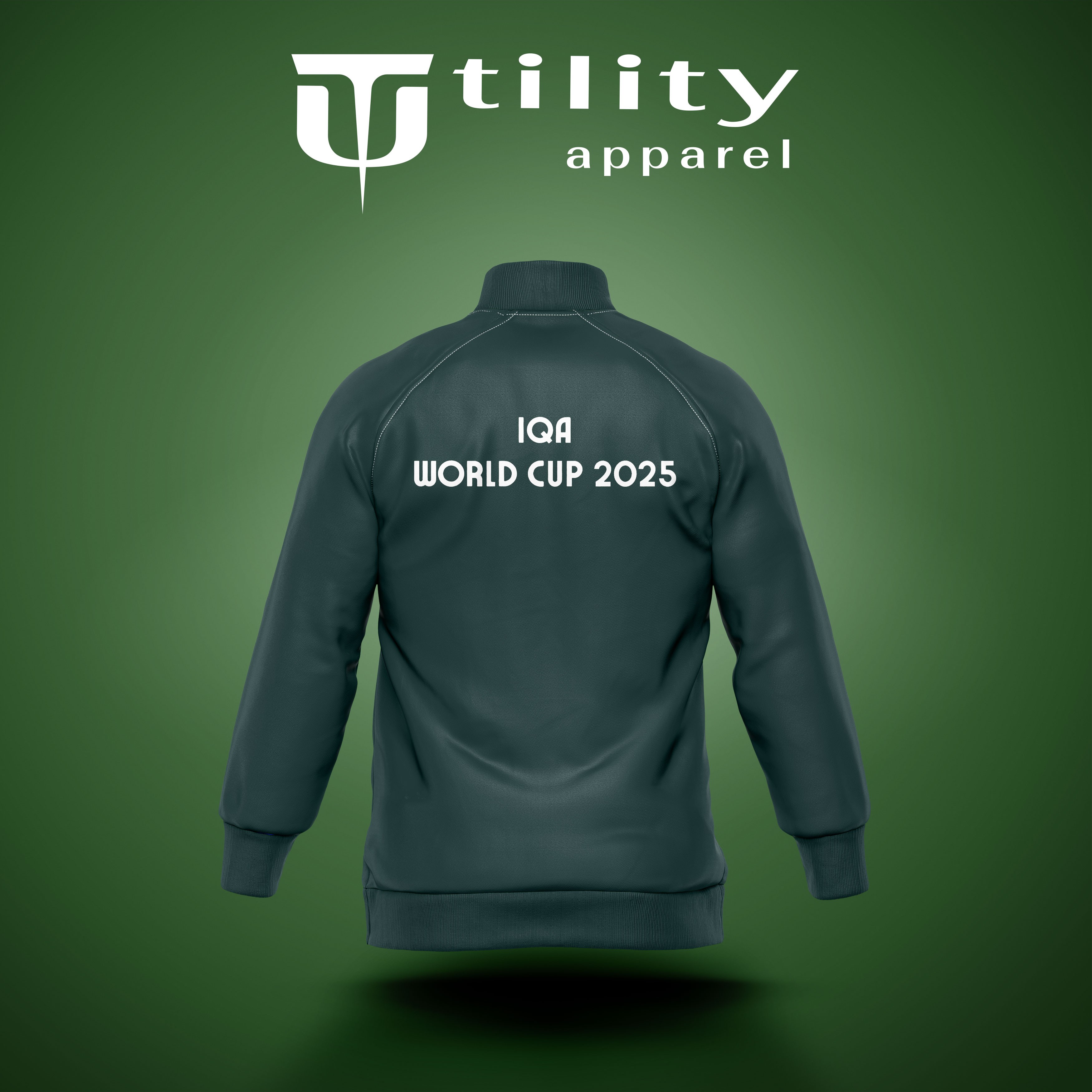 Dark Green Fleece Half-Zipper - IQA World Cup 2025