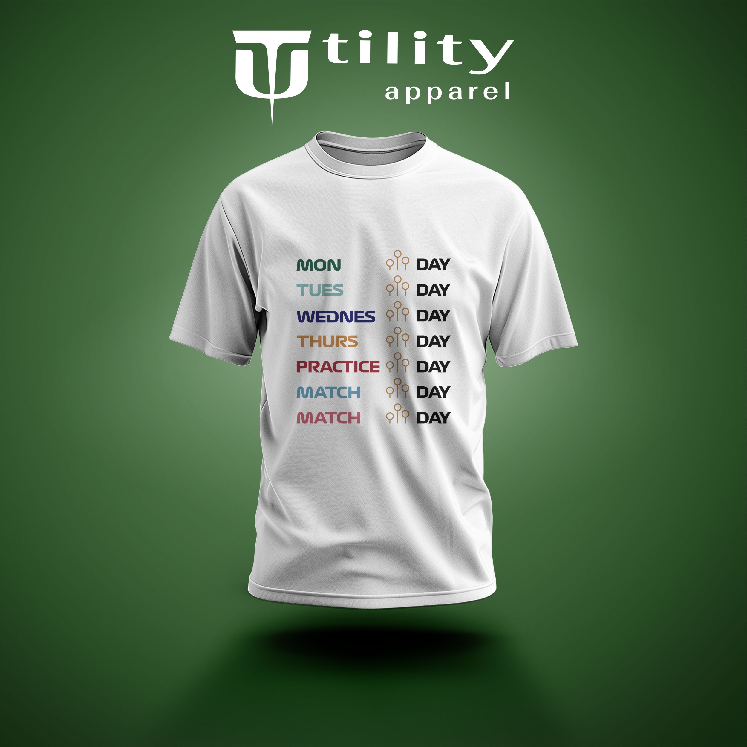 Quadball by Days - T-shirt