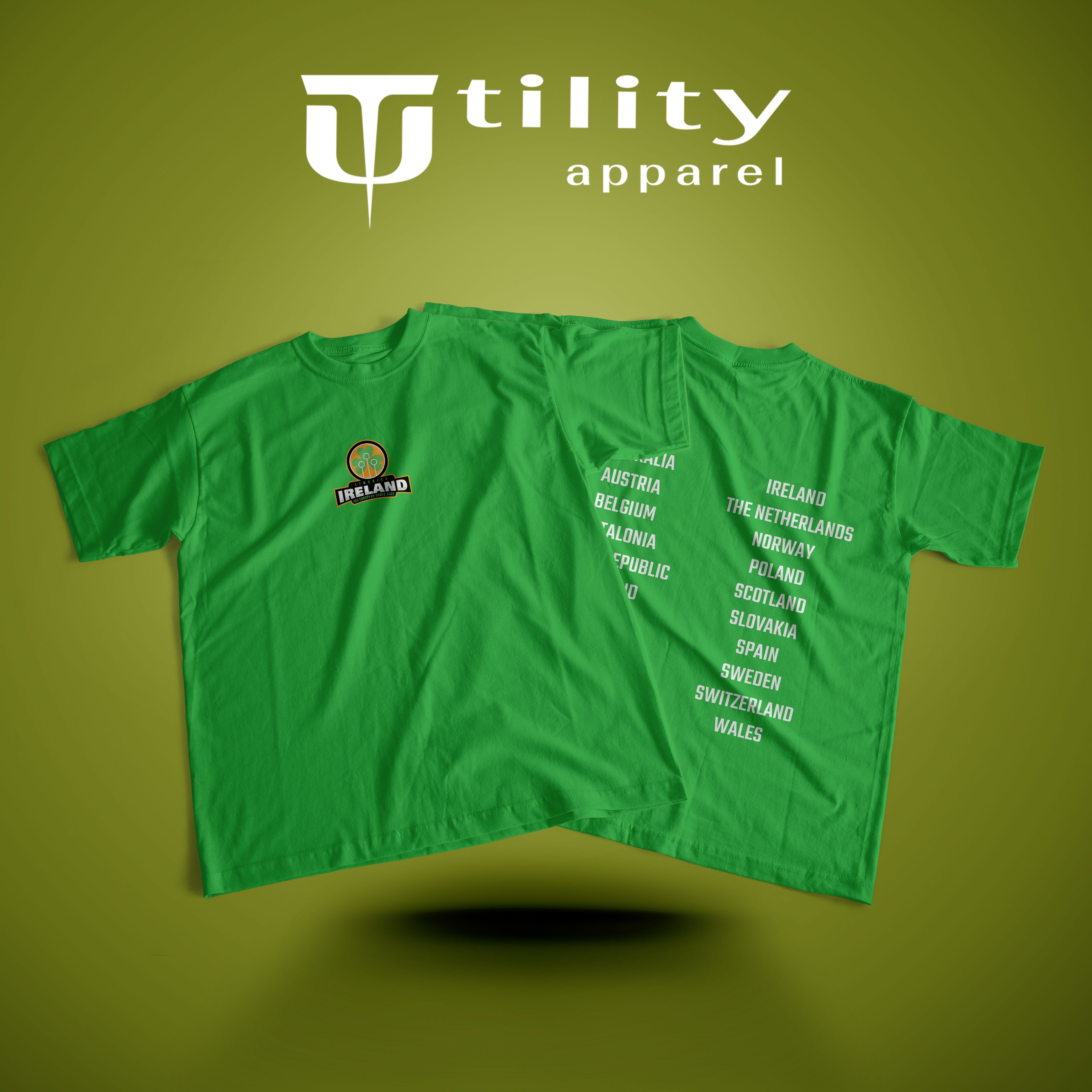 Limited Stock! IQA EG 2022 Tournament T-shirt - Green