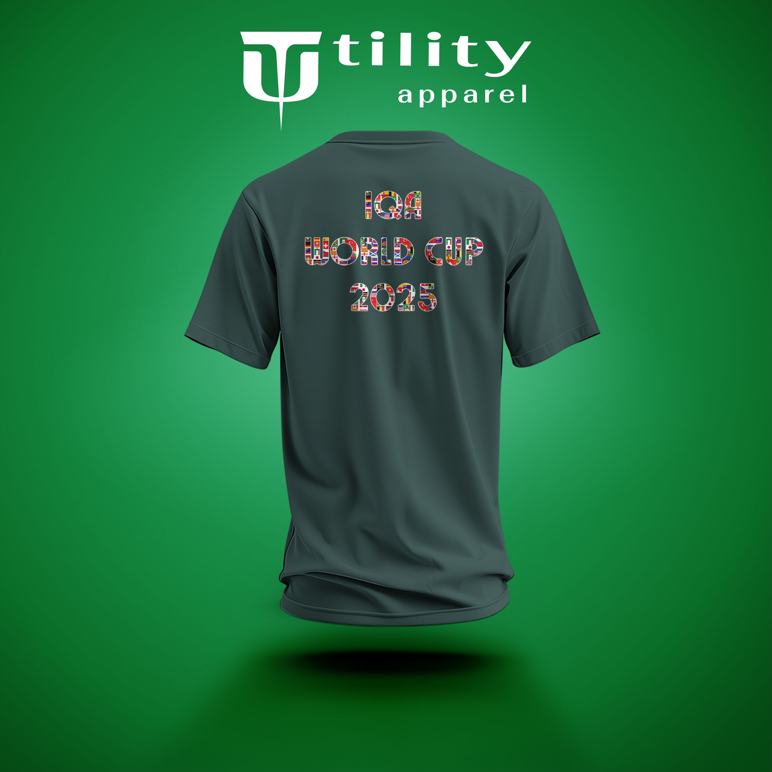 Dark Green T-shirt - IQA World Cup 2025