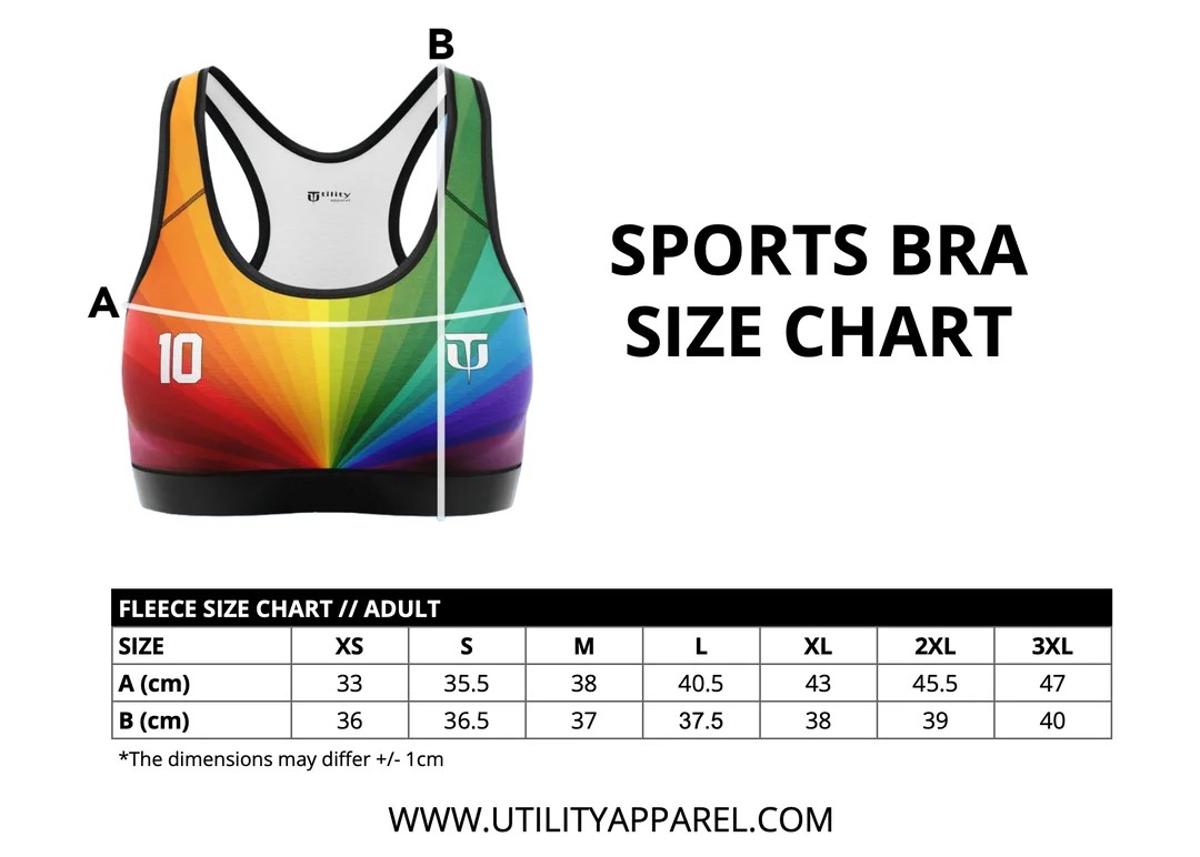 Customizable Sports Bra  - Have it with your logo!