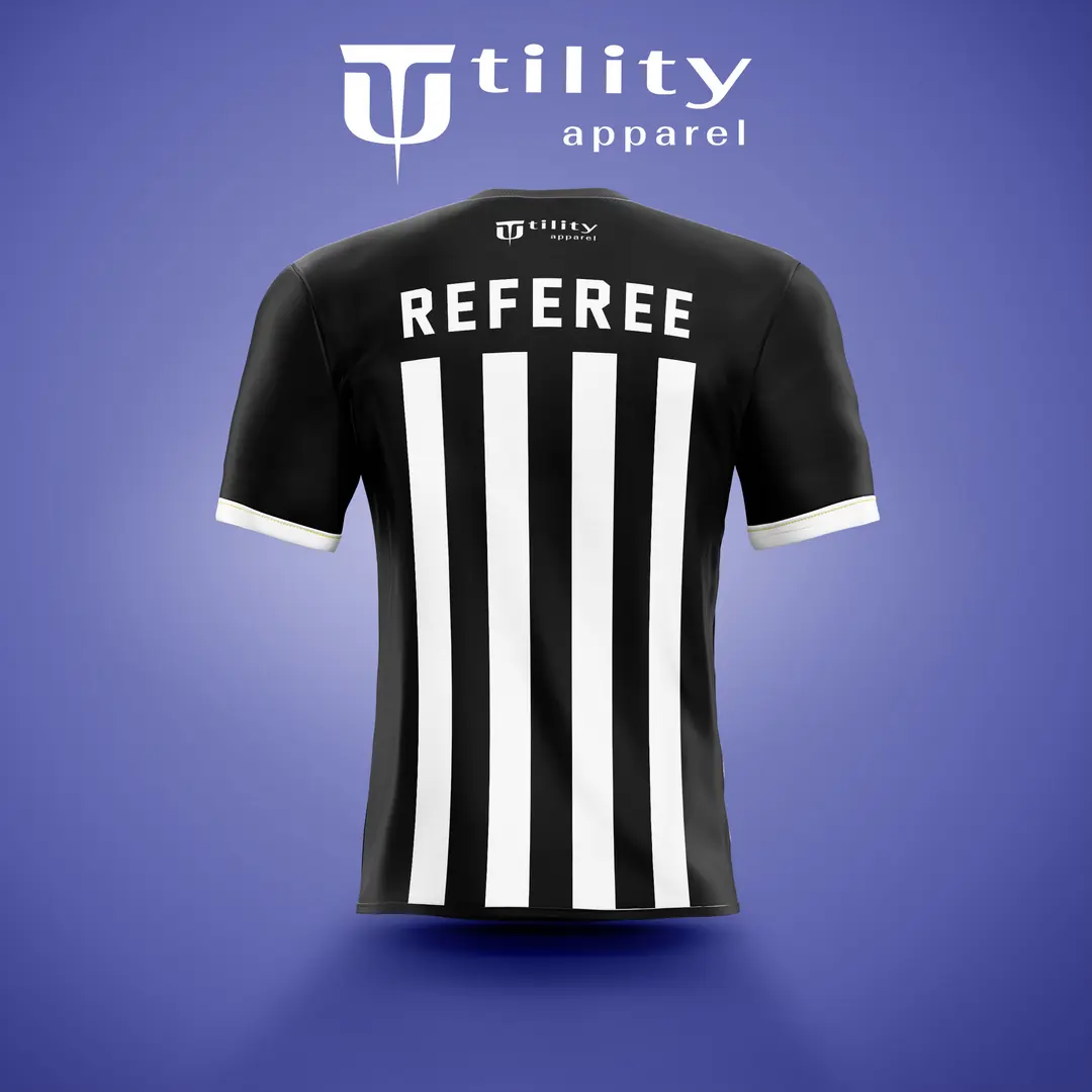 Referee Jersey Half Stripe