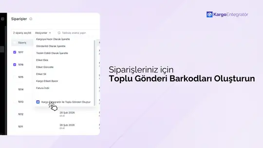Gurmehub: Kargo Entegratör ekran görüntüsü 3
