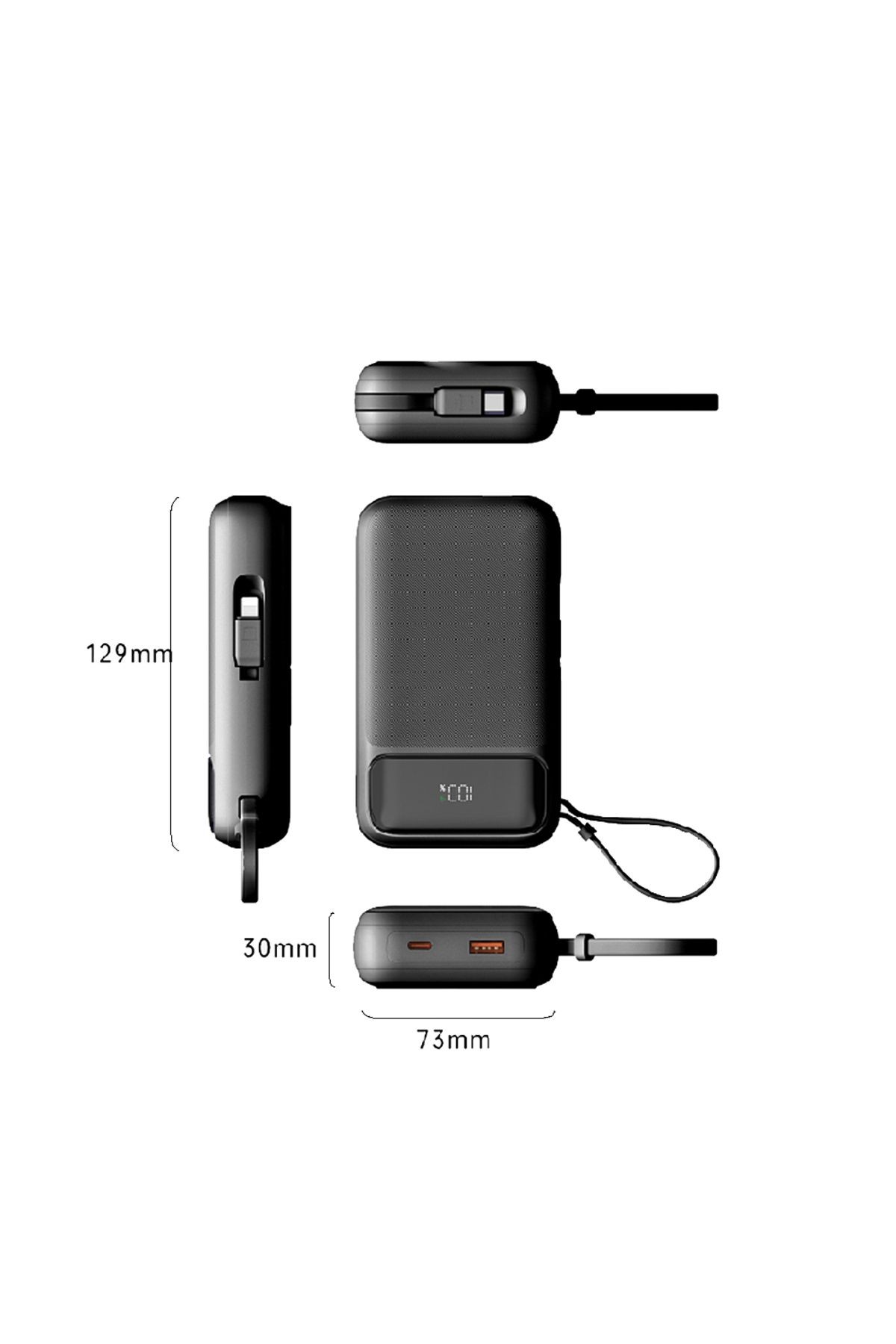 Wp28 Premium 20000 Mah 15w Kablosuz Şarj Powerbank