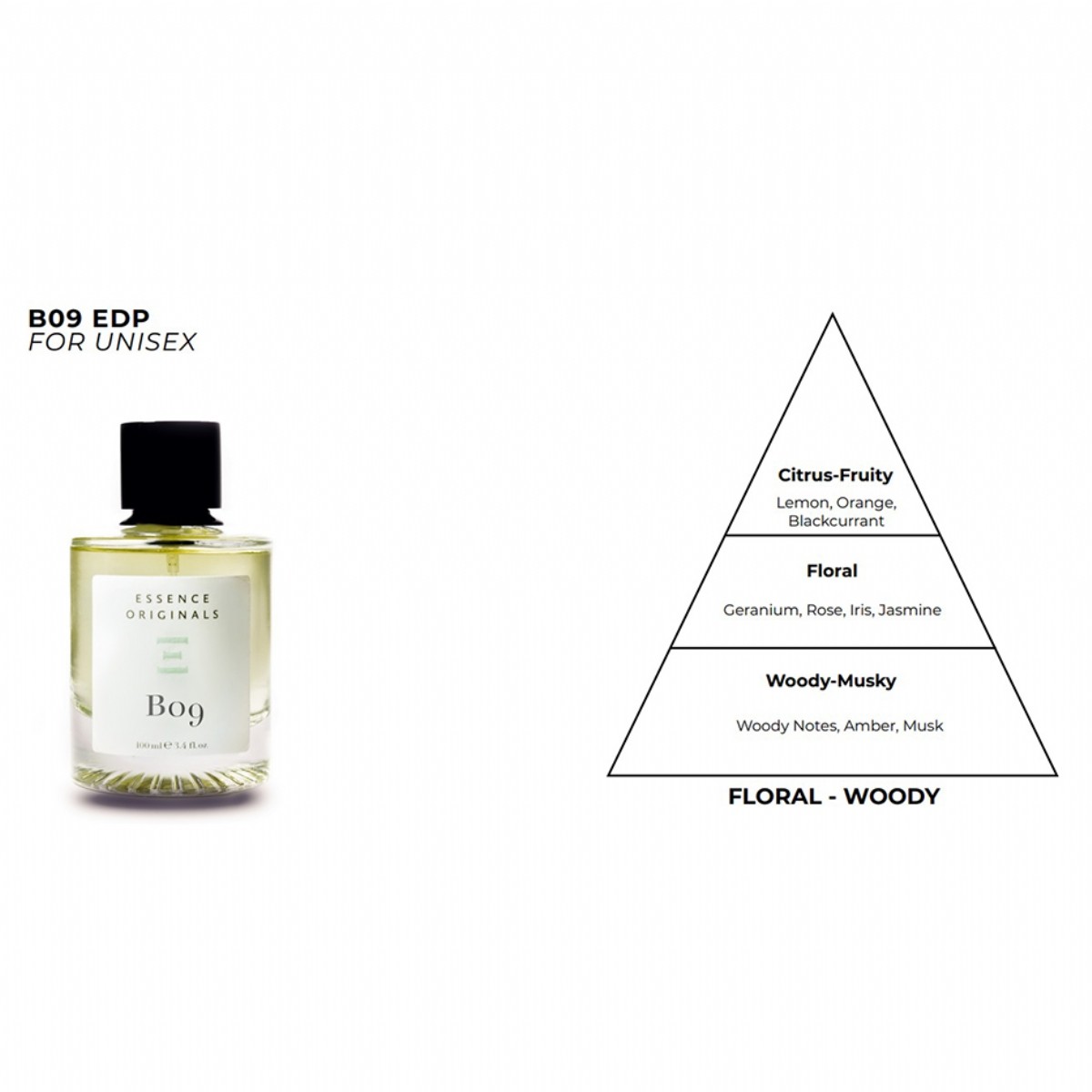 100 Ml Essence Originals Eau De Parfum B09 /Unısex