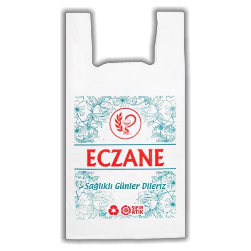 Emy Poşet Eczane Poşeti Atlet Tipi 30x60 cm - 75 Adet