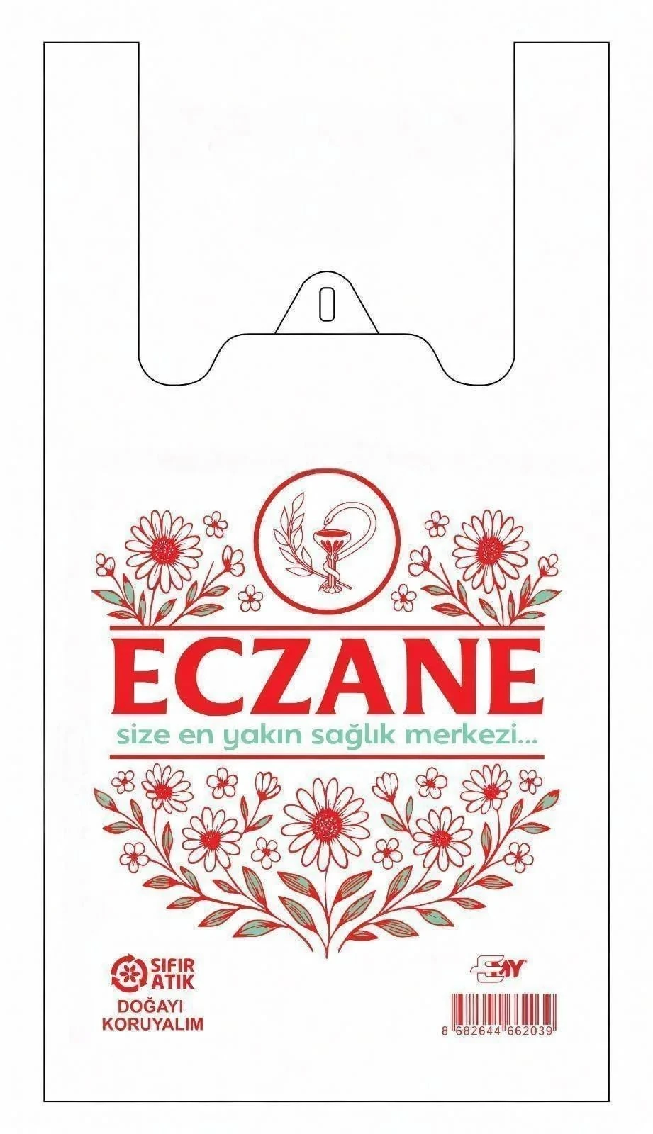 Emy Eczane Poşeti Atlet Tipi 24x45 cm - 150 Adet