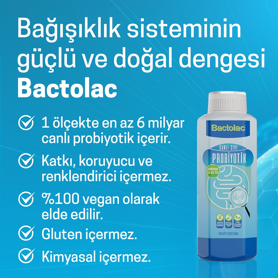 Bactolac Aktif Probiyotik Altılı Set 6x1000ml