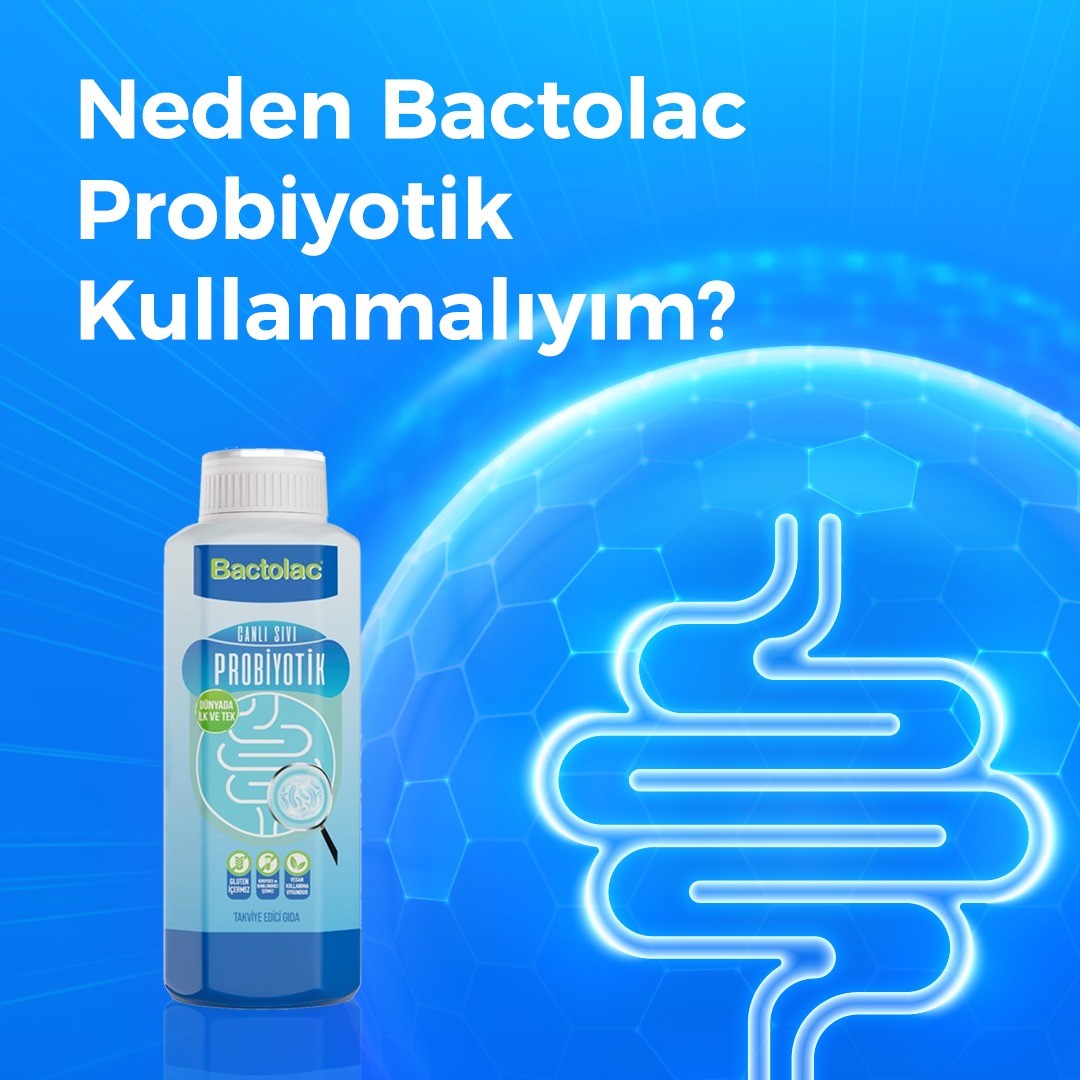 Bactolac Aktif Probiyotik Üçlü Set 3x1000ml