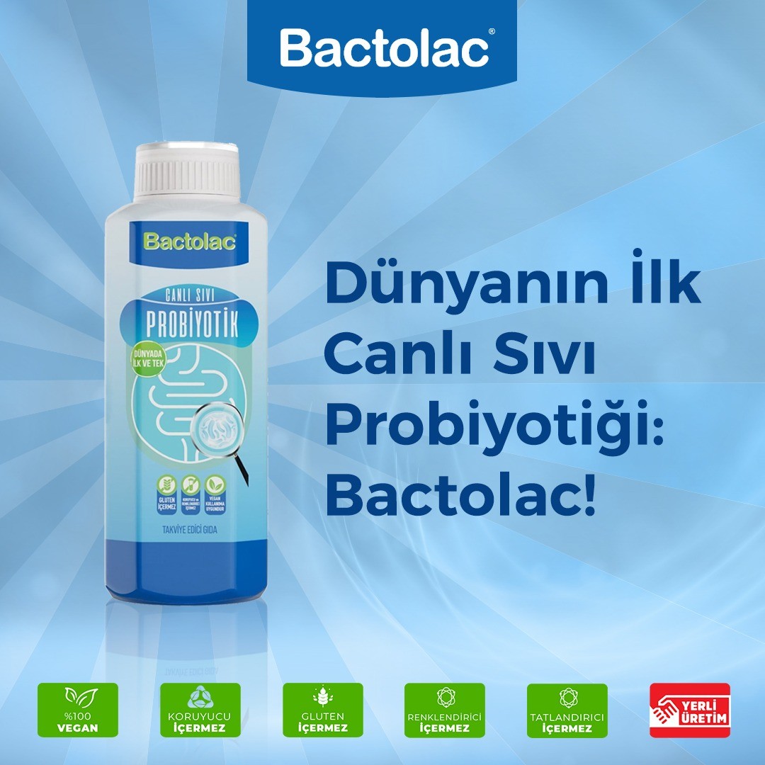 Bactolac Aktif Probiyotik Üçlü Set 3x1000ml