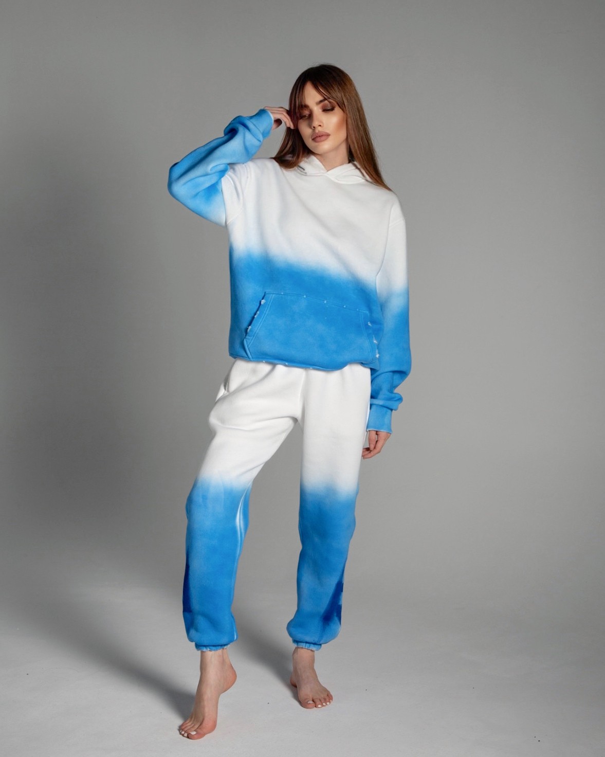 OMBRE BLUE SOFT PANTS