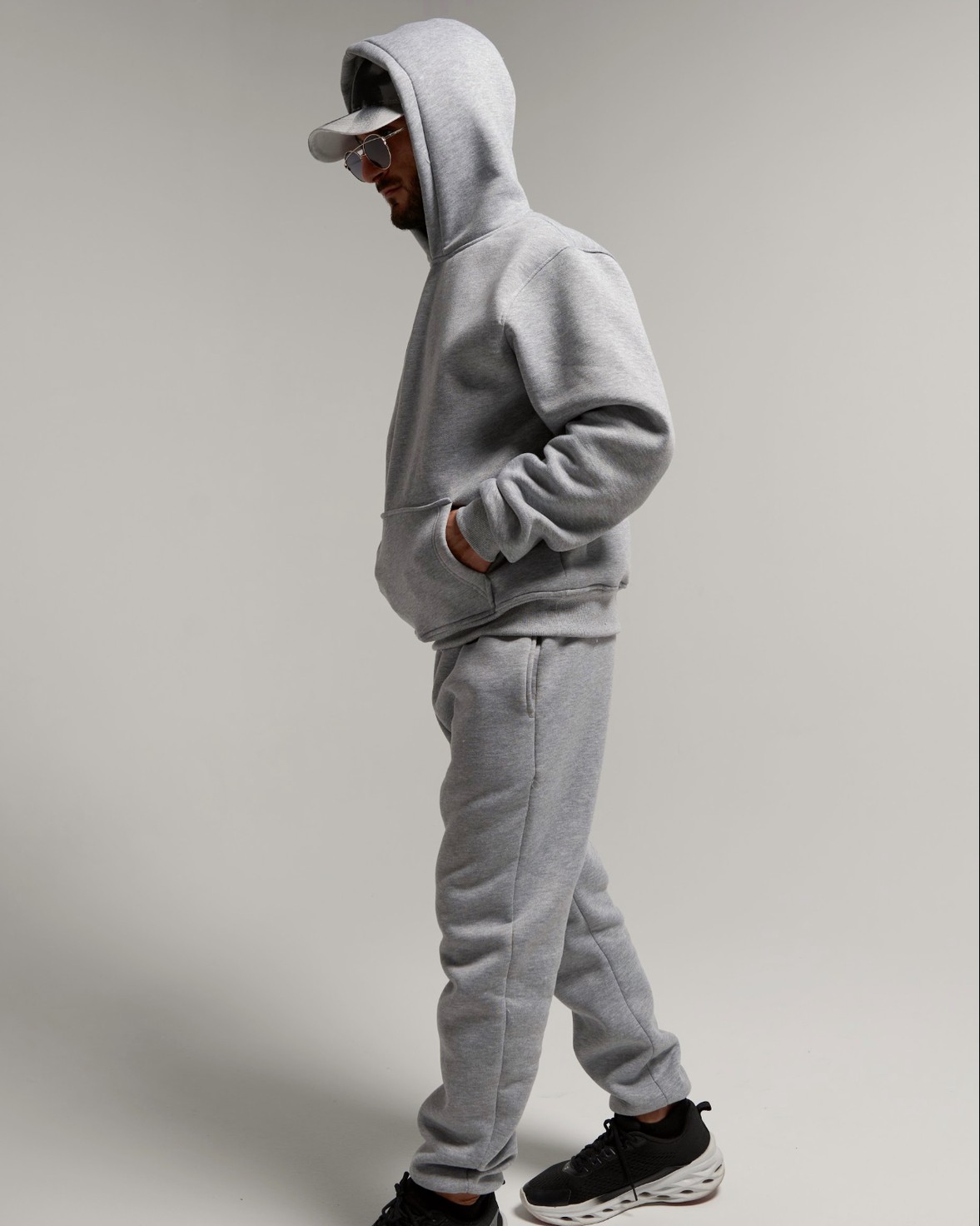 LIGHT GREY SOFT PANTS