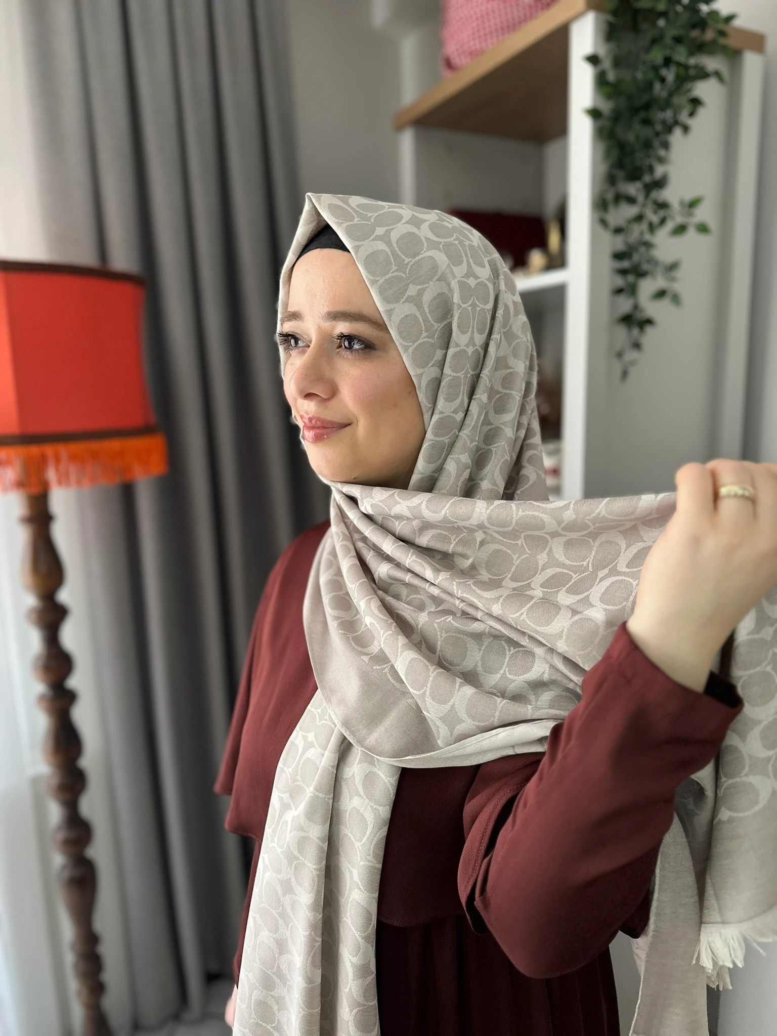 Coach Pamuk İpek Şal