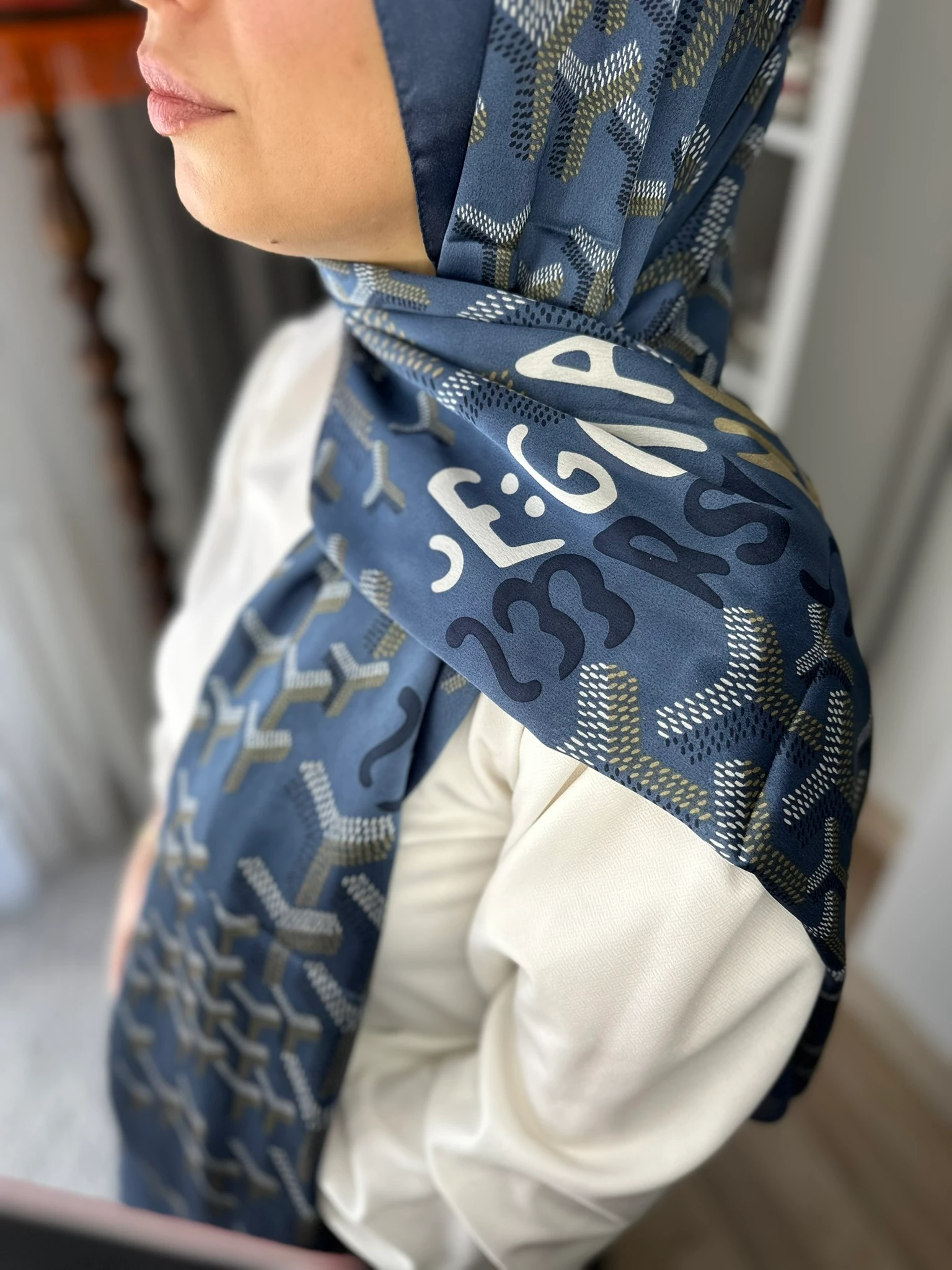 Goyard Vual İpek Şal