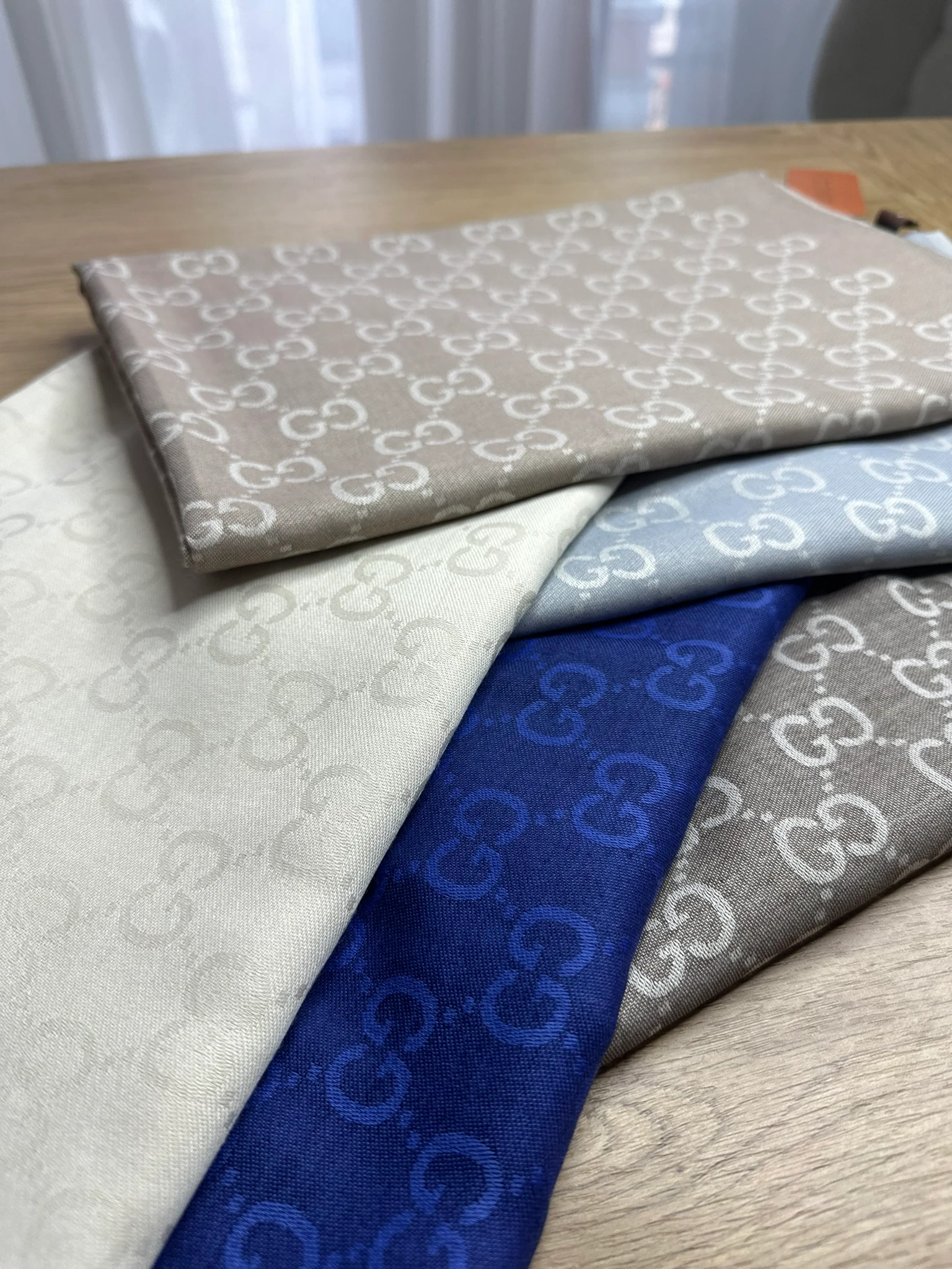 Guccı Pamuk İpek Şal