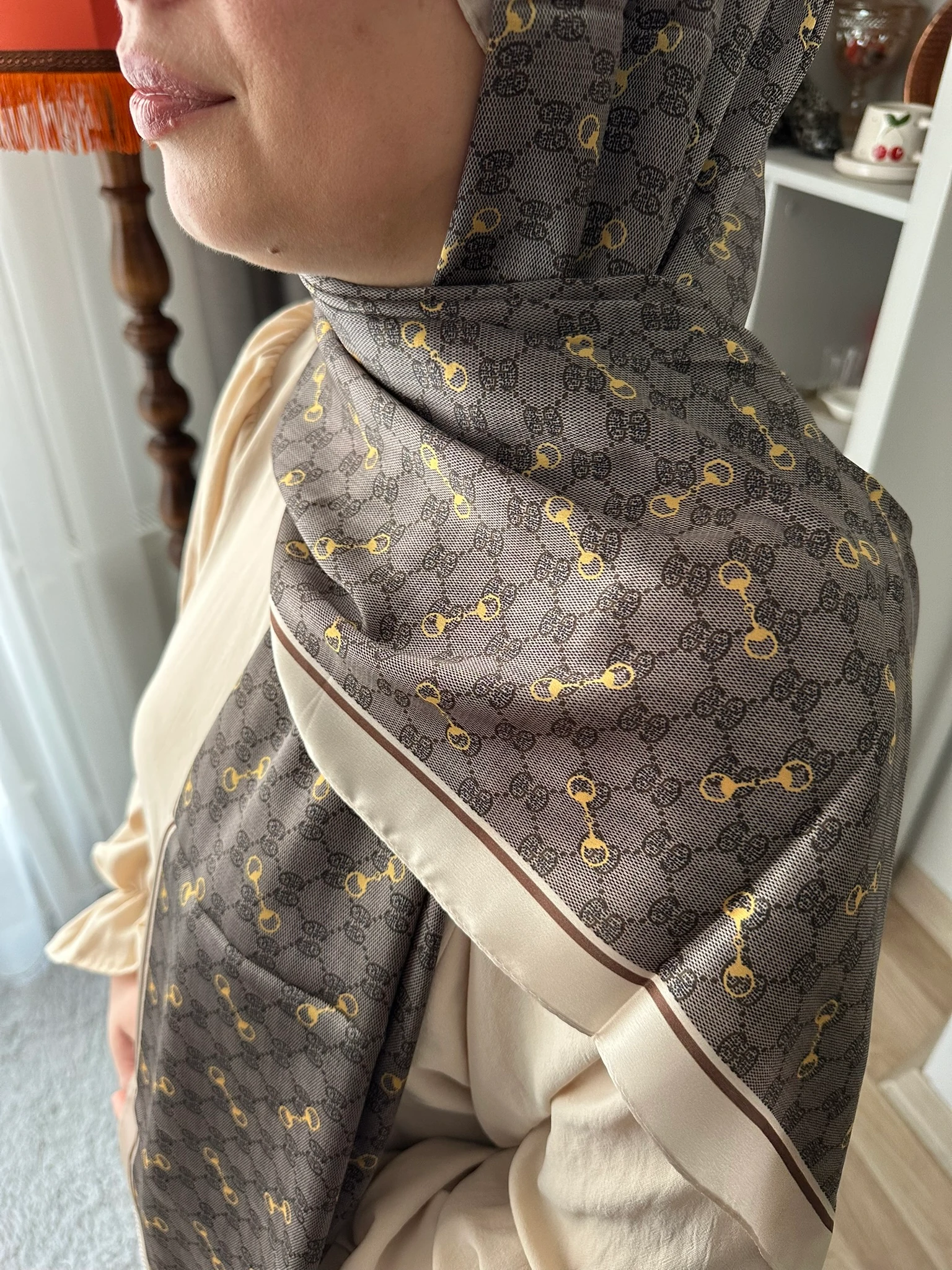 Guccı Vual İpek Şal 