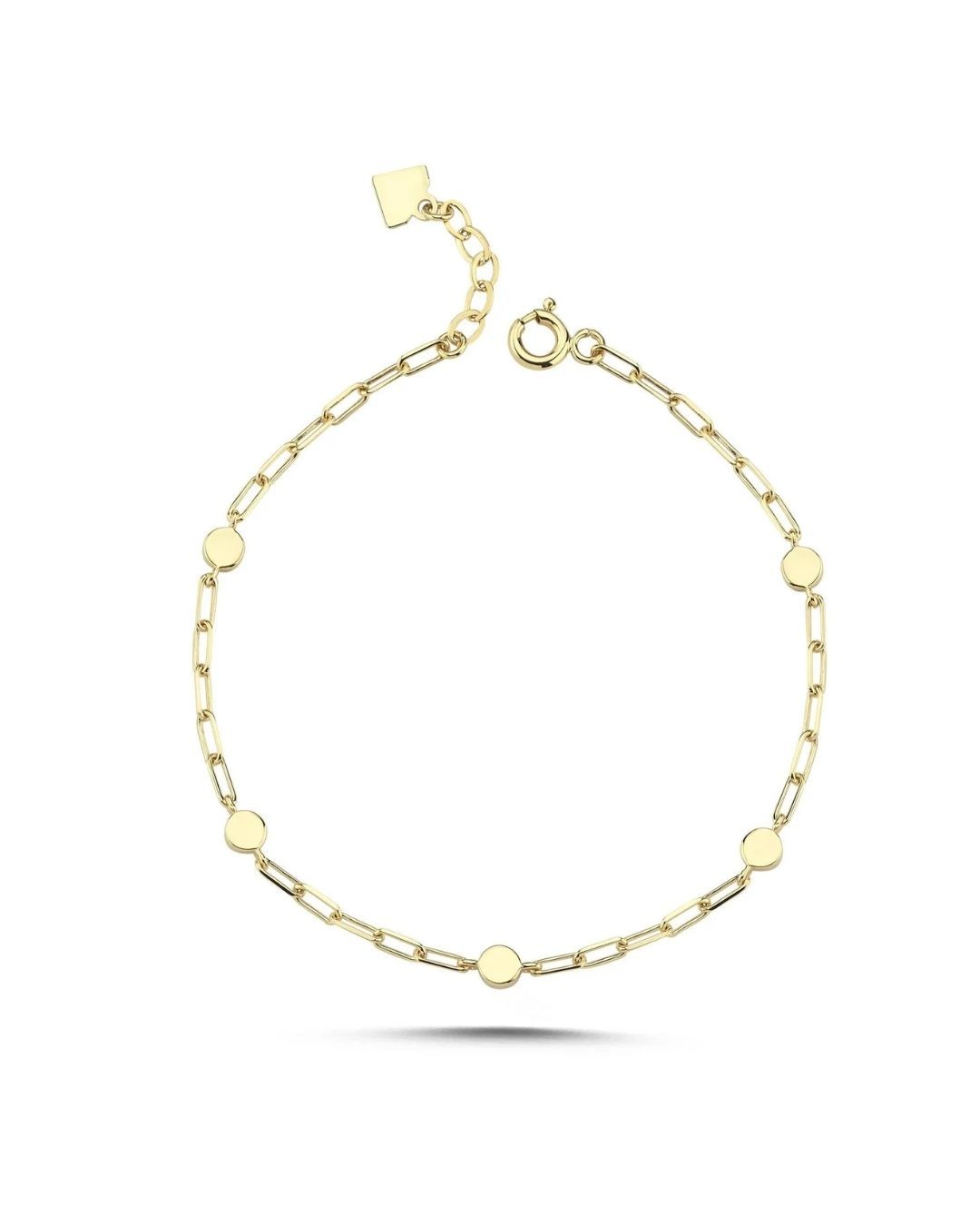 Nisera Lapis Minimal Altın Bileklik 