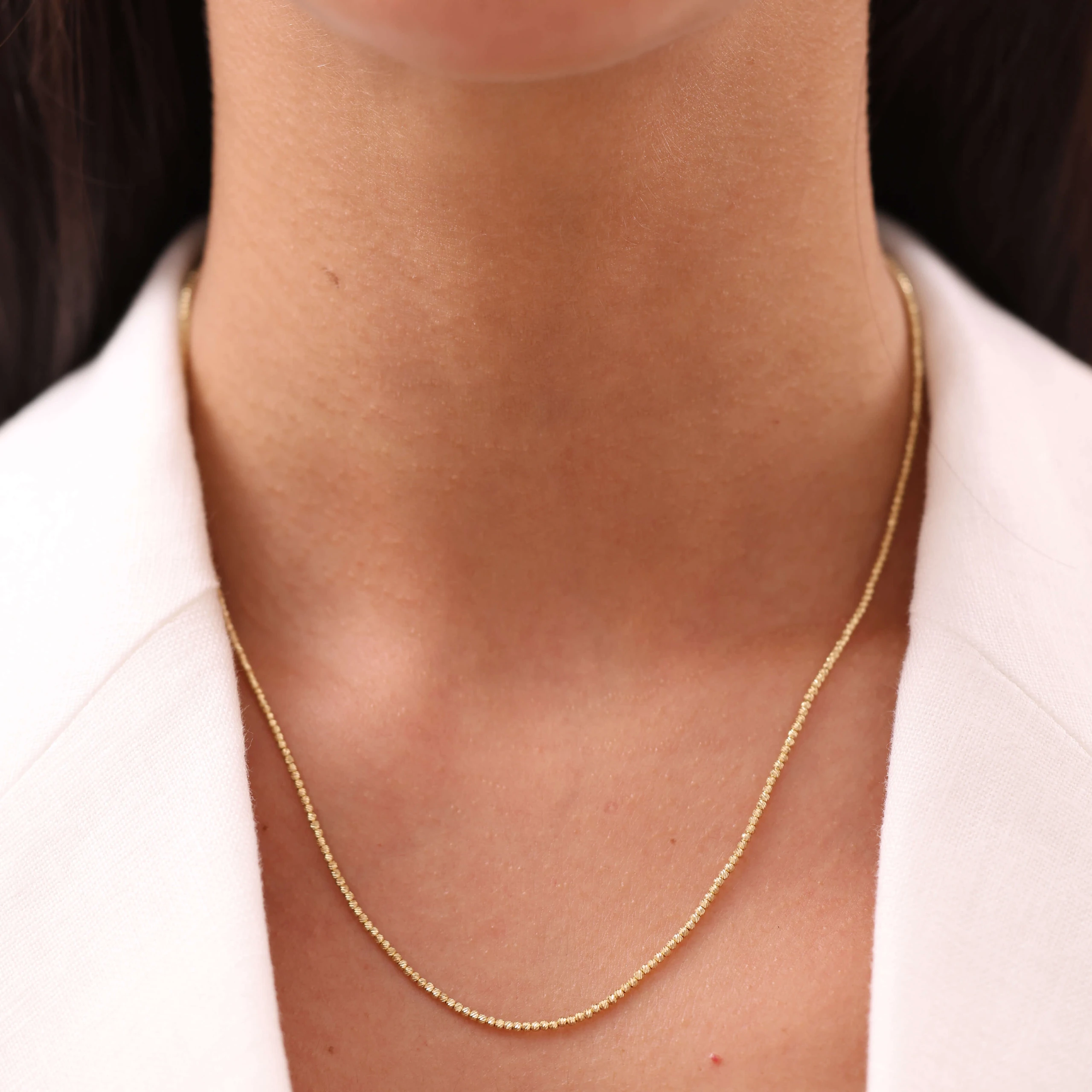 Altın Dorika Zincir Kolye