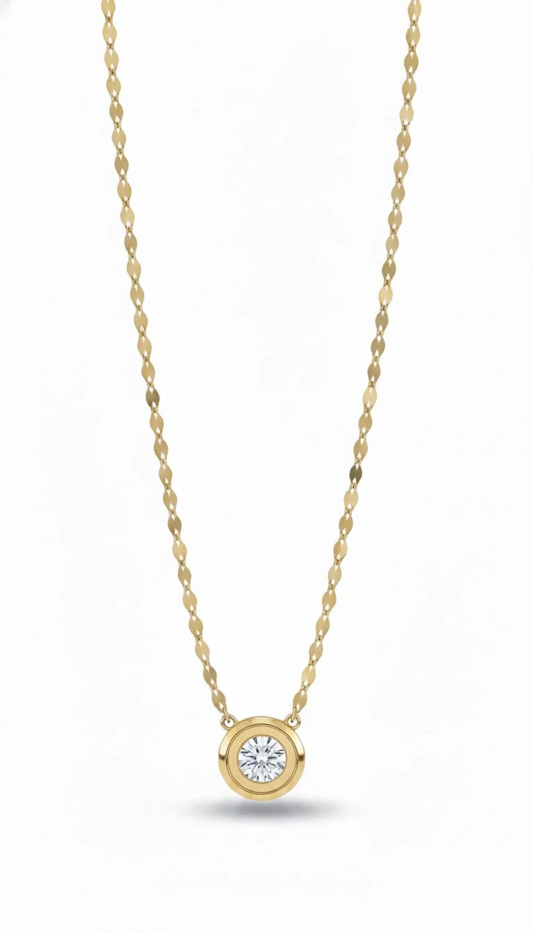 Choker Pırlanta Kolye