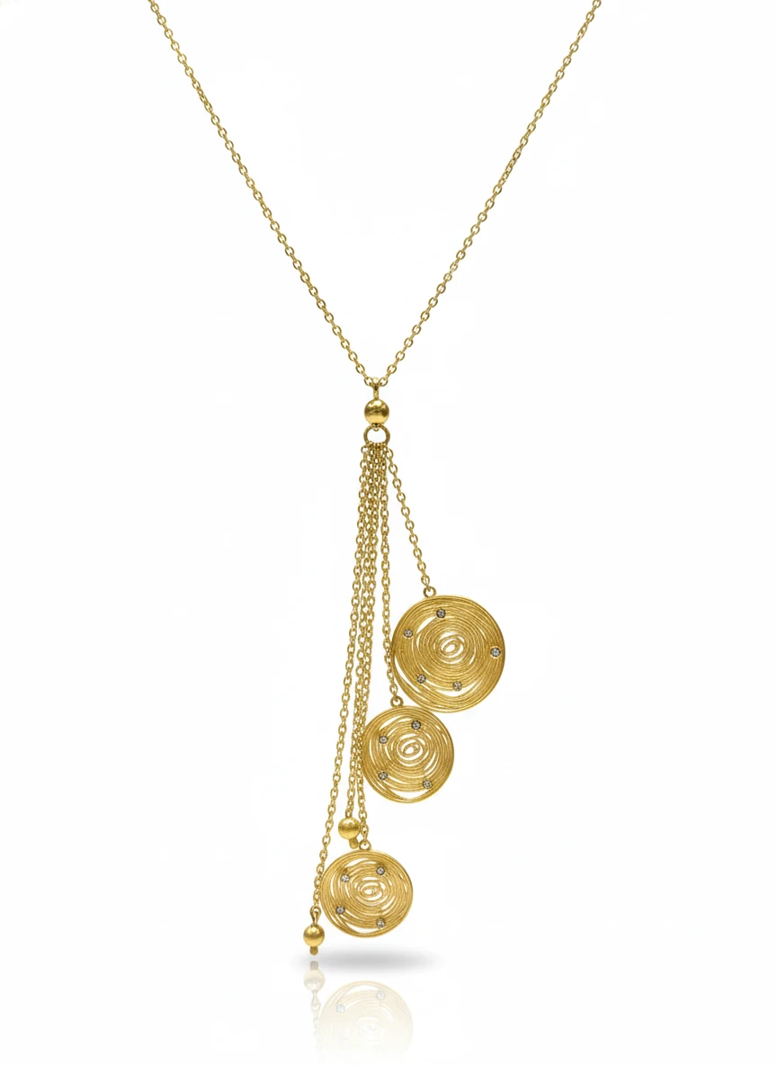 Grace Etnik Altın Kolye