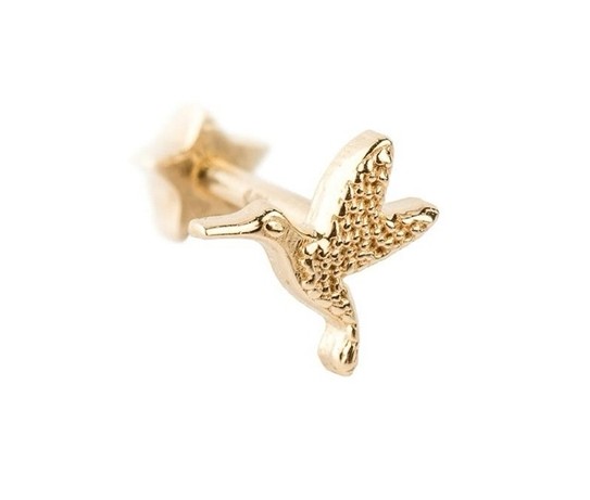 Kuş Altın Piercing