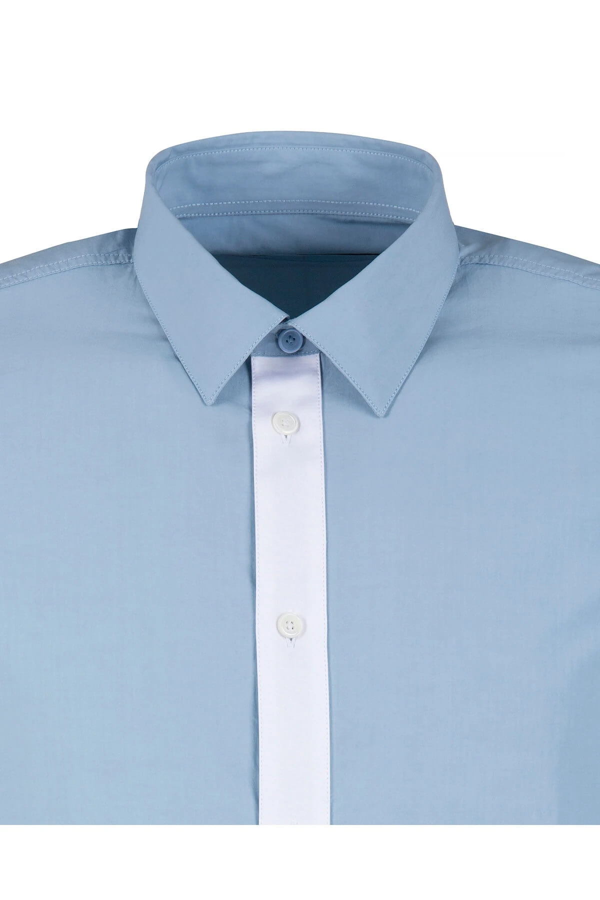 Kişiye Özel Dikim Modelli Isimli Nakışlı Erkek Gömlek