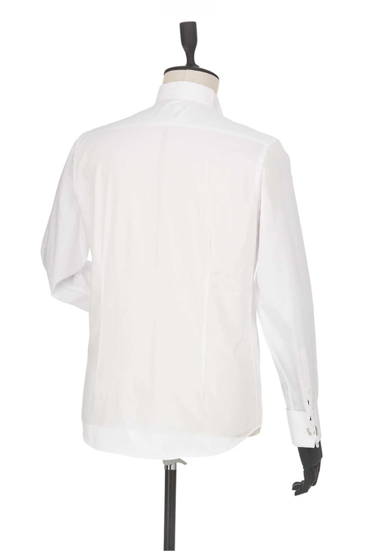 Beyaz Kişiye Özel Dikim Damatlık Ata Yaka Isimli Nakışlı Erkek Gömlek