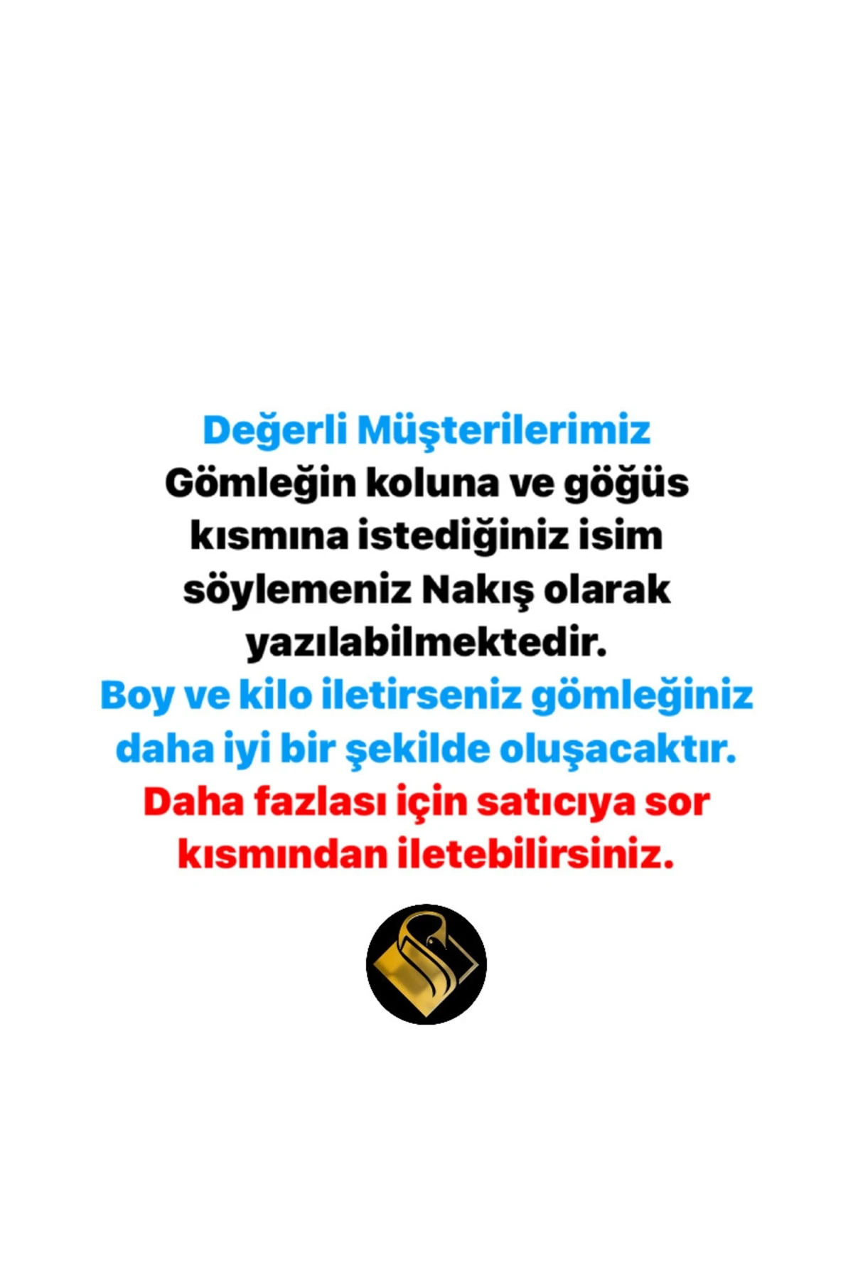 Kişiye Özel Dikim Isimli Nakışlı Erkek Gömlek