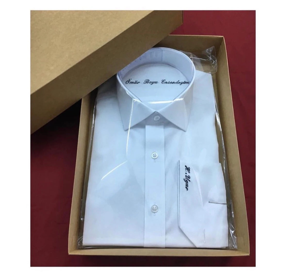 Kişiye özel tasarım gömlek