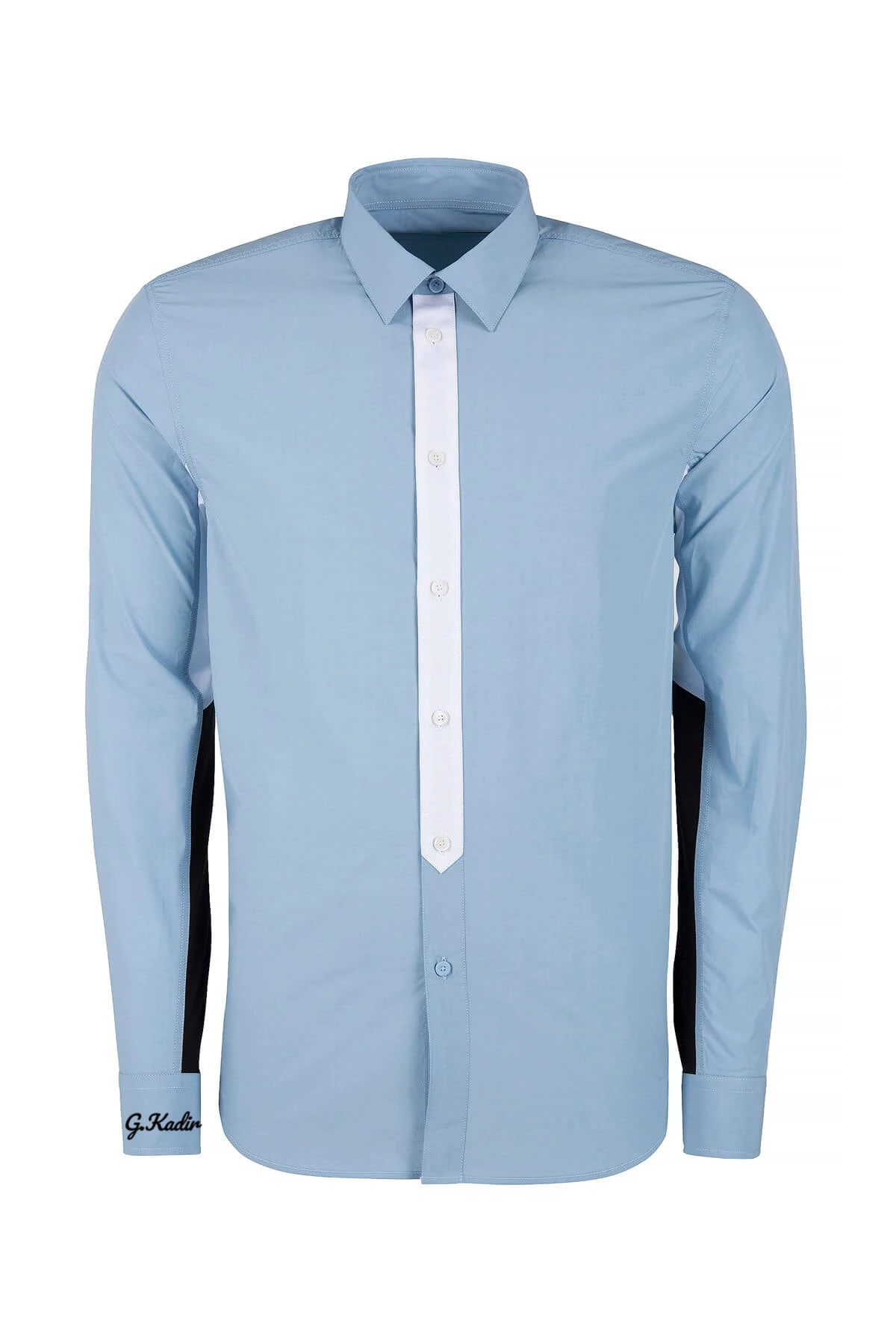 Kişiye Özel Dikim Modelli Isimli Nakışlı Erkek Gömlek