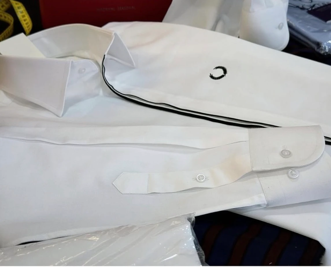 Kişiye Özel Dikim Fred Perry Erkek Gömlek