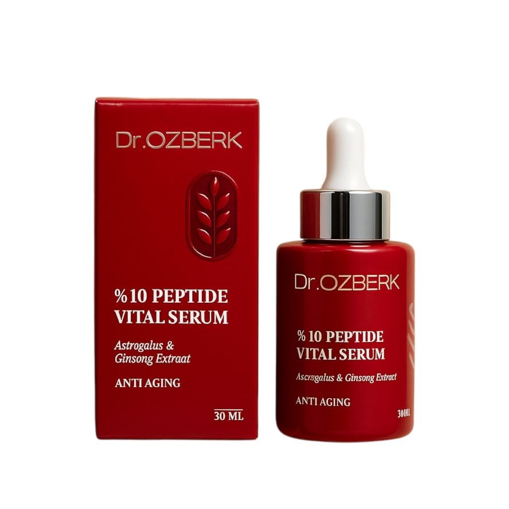 %10  Peptide Vital Serum Astragalus & Ginseng Extract 30 mL 