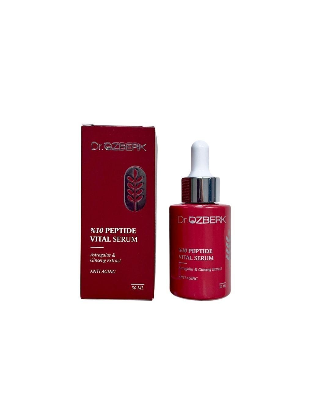 %10  Peptide Vital Serum Astragalus & Ginseng Extract 30 mL 