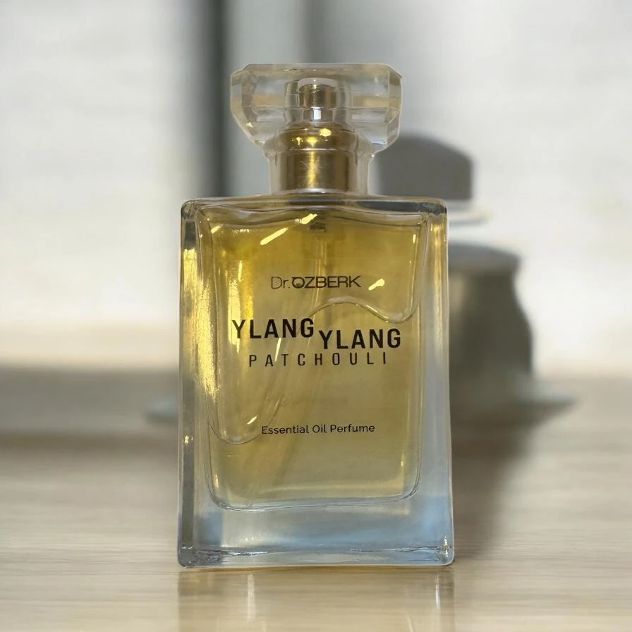 Ylang Ylang & Patchouli Essential Oil Perfume Uçucu Yağ İçeren Parfüm 50 mL.