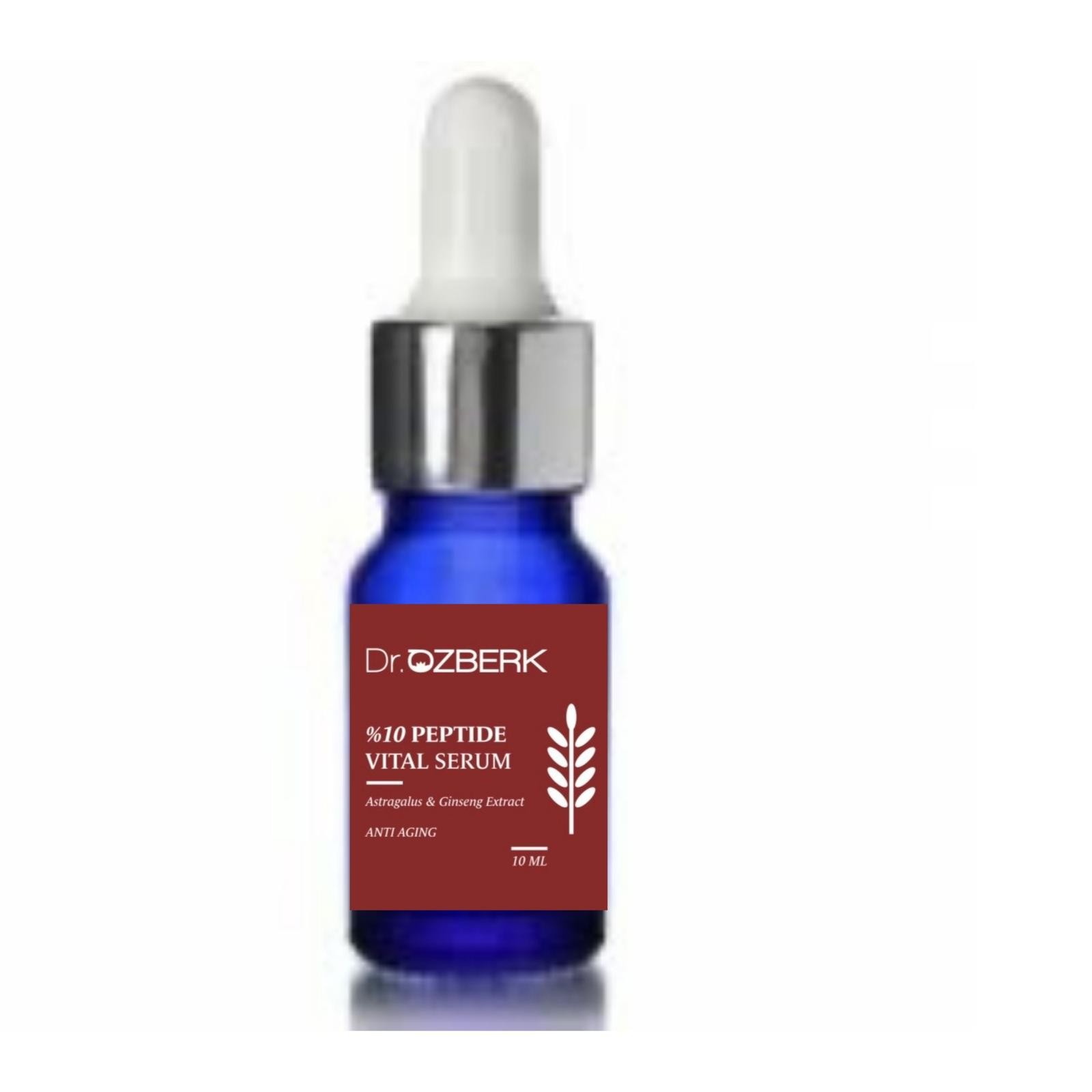 %10 Peptide Vital Serum Astragalus & Ginseng Extract 10 mL