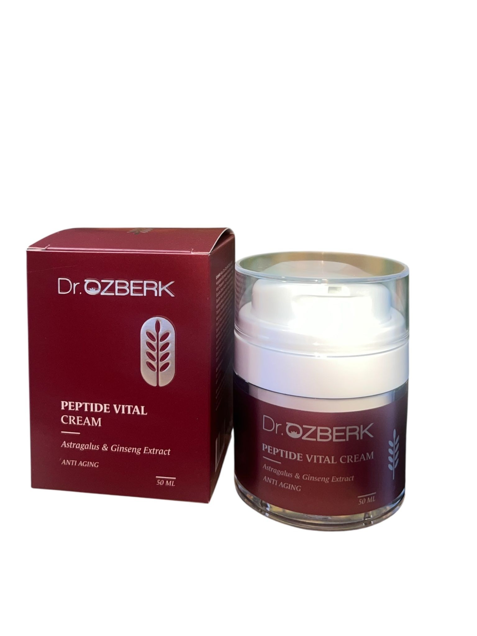 Peptide Vital Cream | Astragalus & Ginseng Extract Anti-Aging 