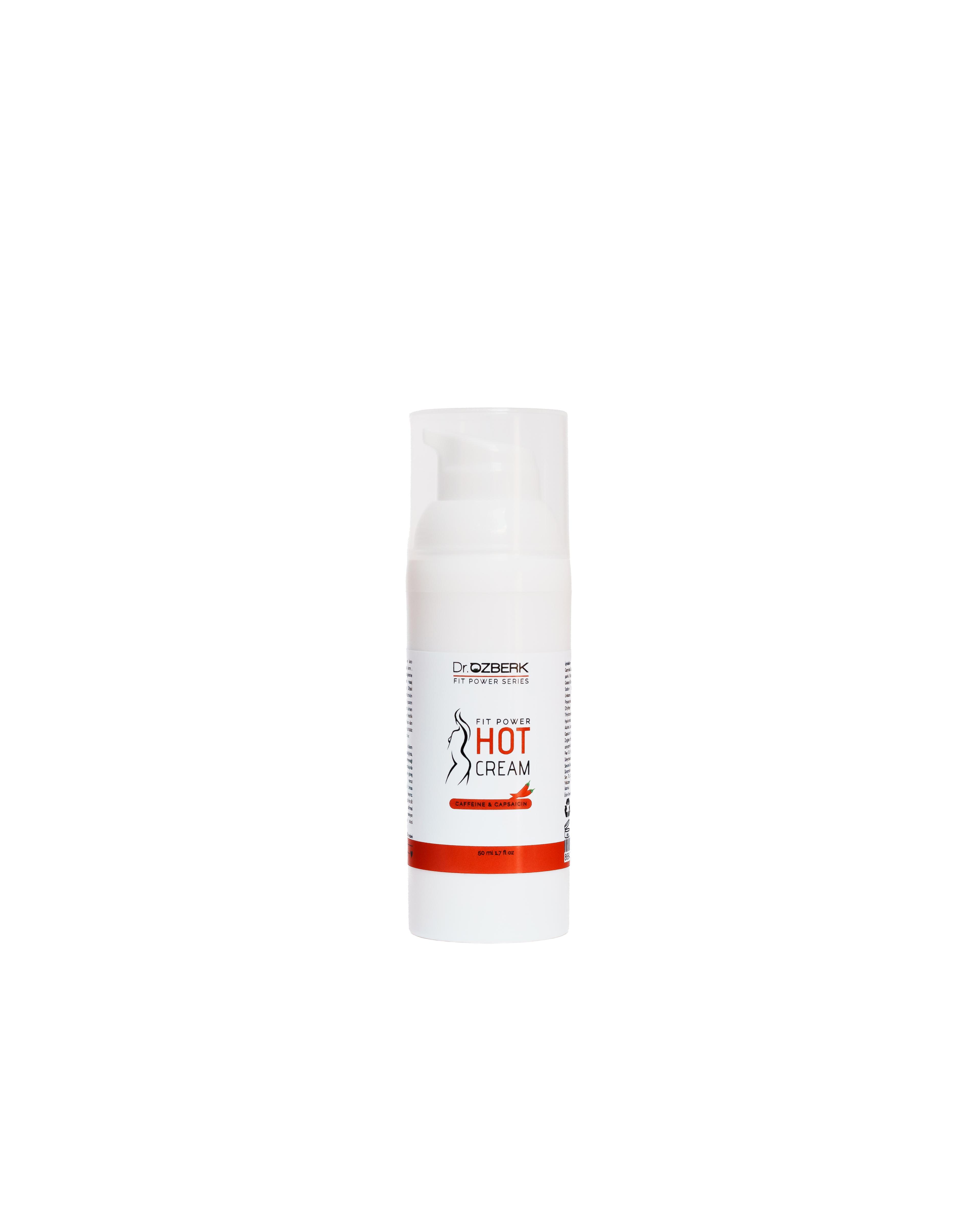 Fit Power Hot Cream Caffeine & Capsaicin 50 mL -  Isıtan Selülit Karşıtı Krem