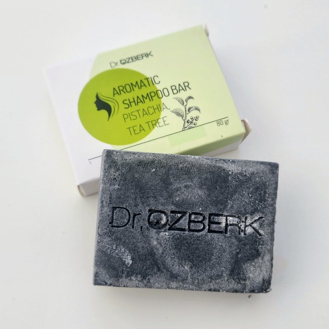 Aromatic  Shampoo Bar - Pistachia & Tea Tree 80 gr. Katı Şampuan