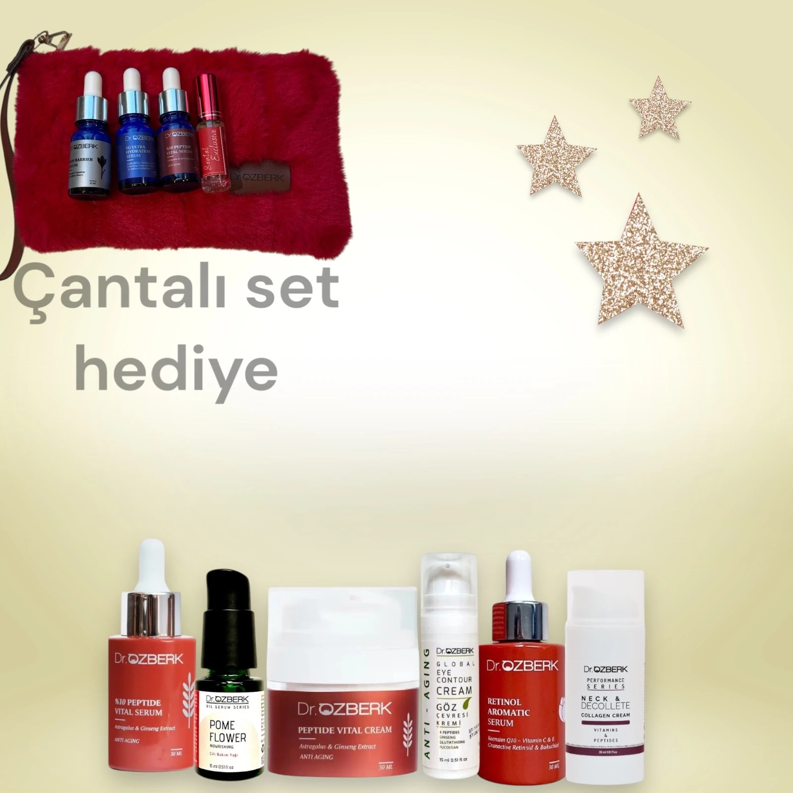 Anti Aging Yüz ve Boyun bakım seti 